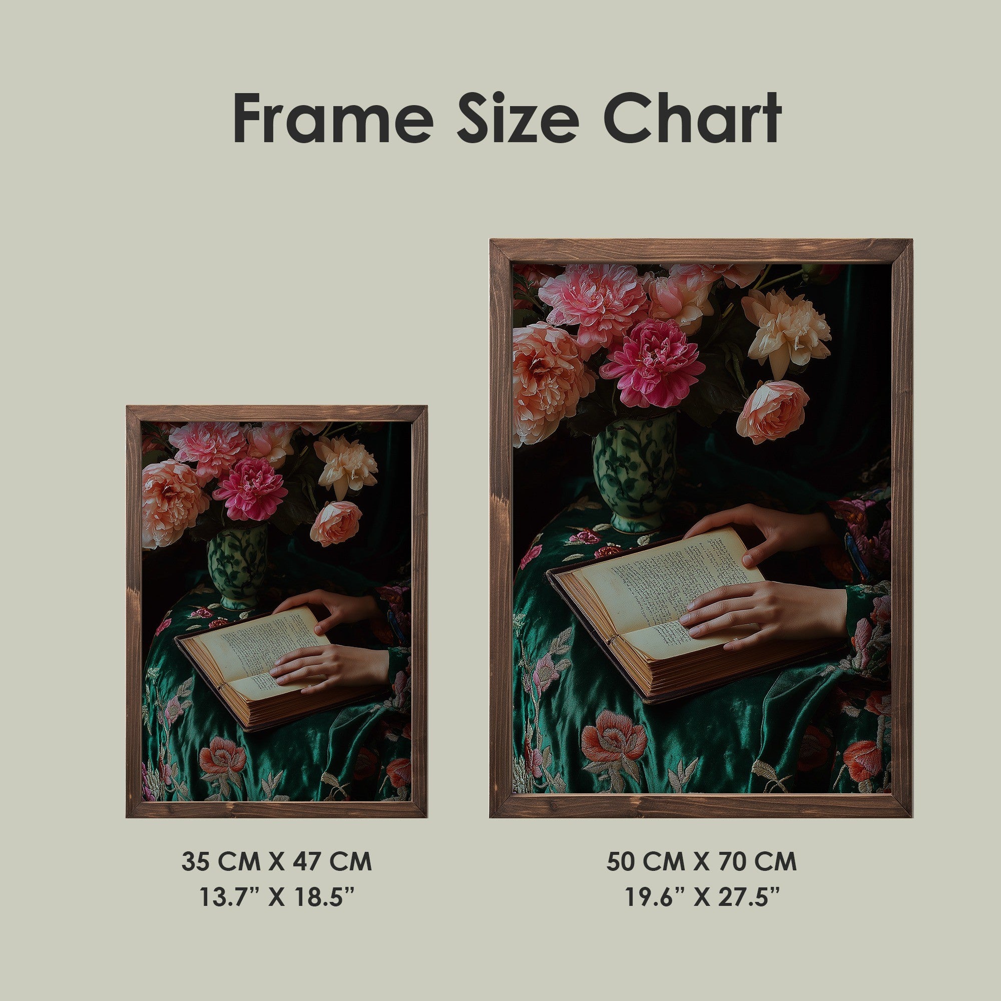 Quadro Decorativo MDF Emoldurado Multicolor TUN115-L - Impressão UV em Madeira de Pinho 35x47cm