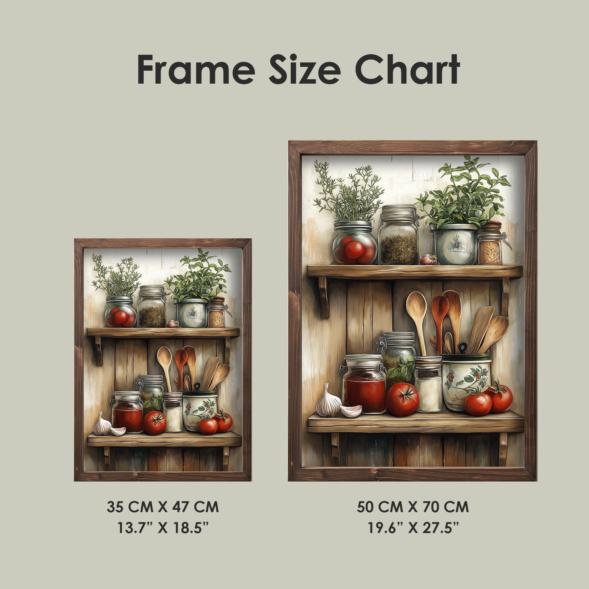 Quadro Decorativo MDF Emoldurado Multicolor TUN118-L - Impressão UV em Madeira de Pinho 35x47cm