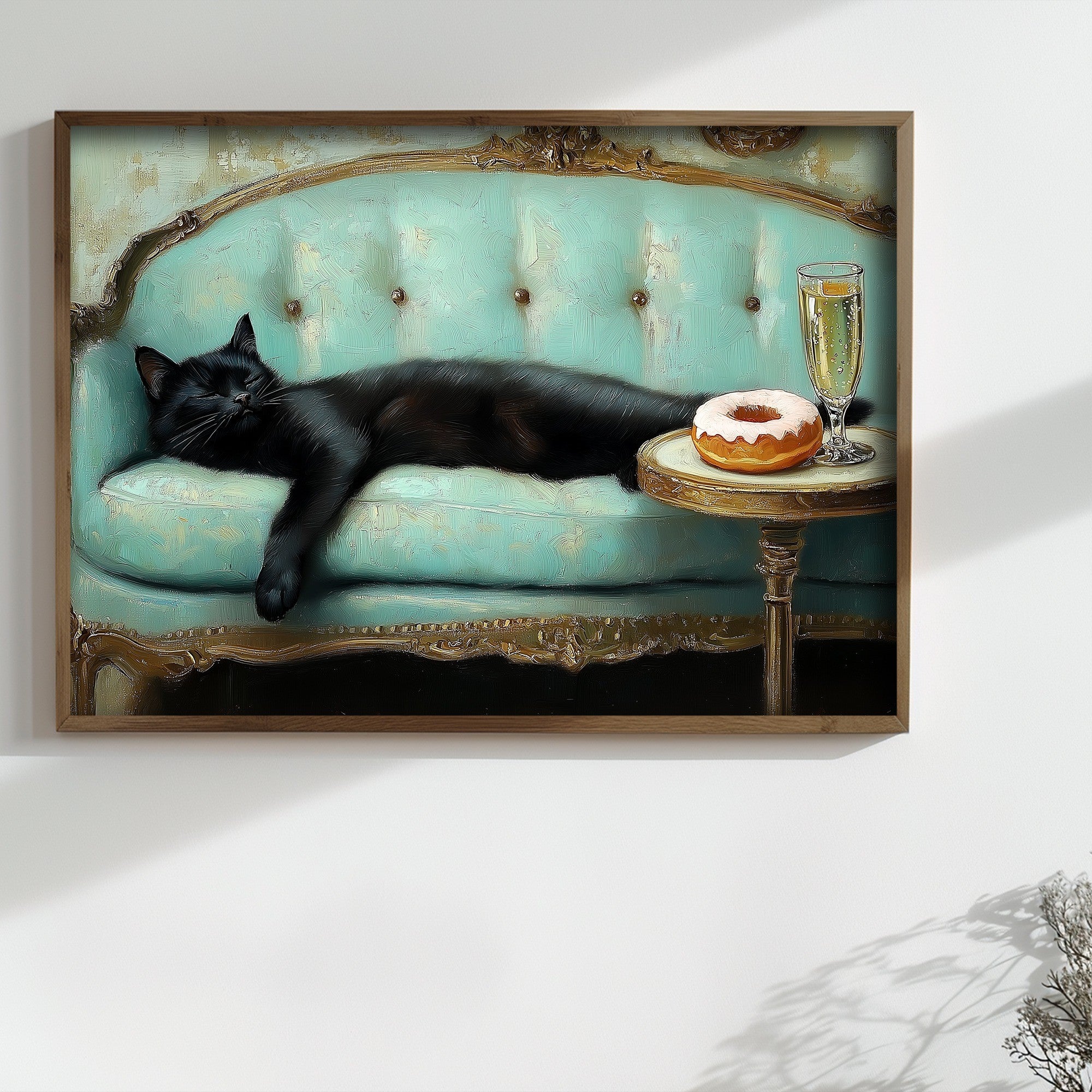 Quadro Decorativo MDF Emoldurado Multicolor TUN121-L - Impressão UV em Madeira de Pinho 35x47cm