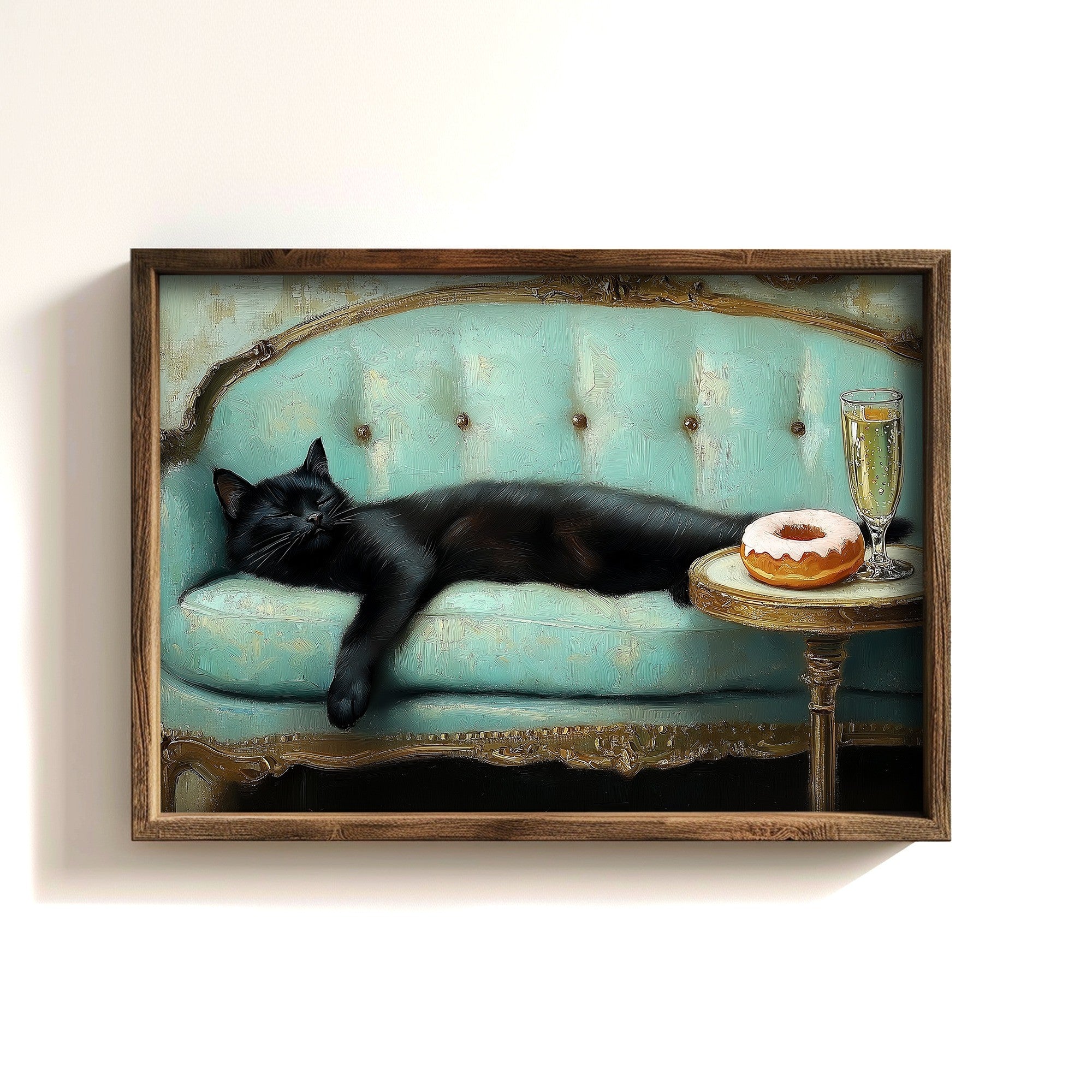 Quadro Decorativo MDF Emoldurado Multicolor TUN121-L - Impressão UV em Madeira de Pinho 35x47cm