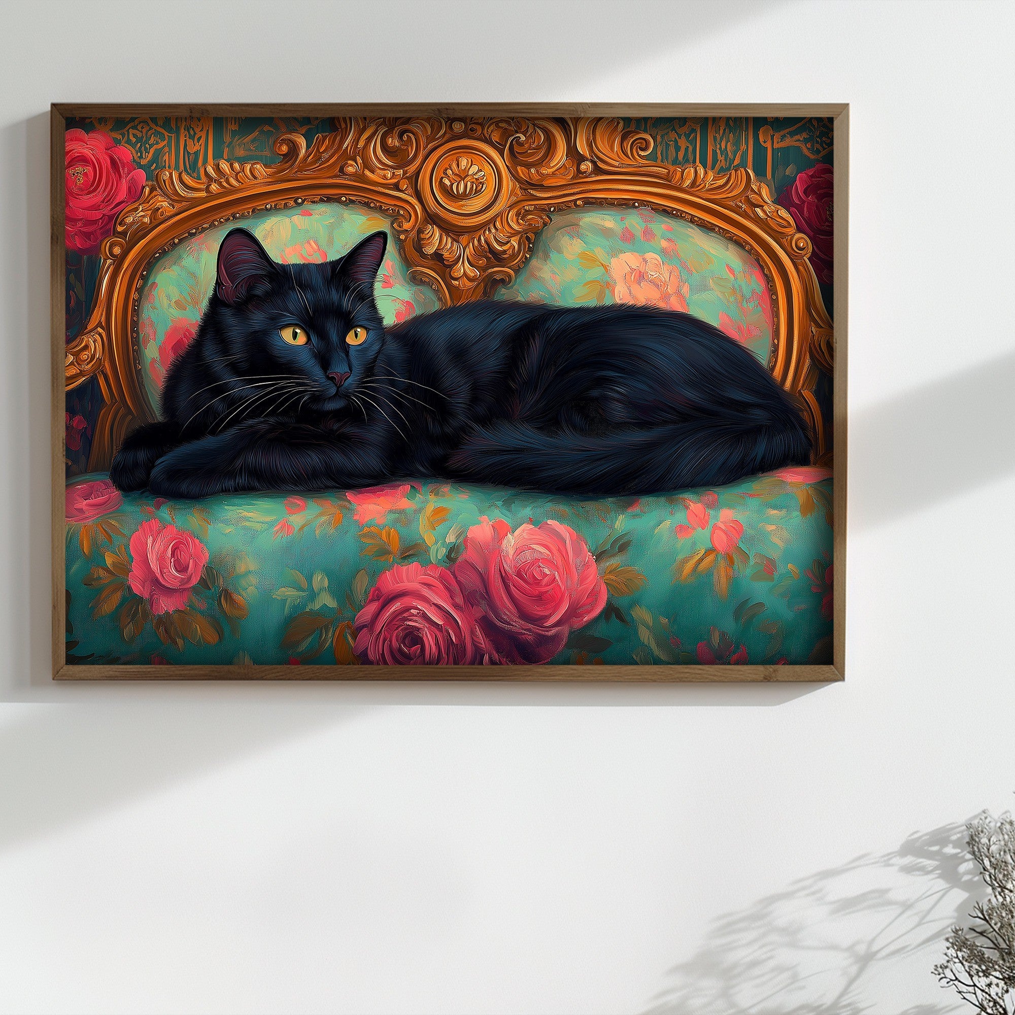 Quadro Decorativo MDF Emoldurado Multicolor TUN125-L - Impressão UV em Madeira de Pinho 35x47cm