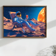 Quadro Decorativo MDF Emoldurado Multicolor TUN126-L - Impressão UV em Madeira de Pinho 35x47cm