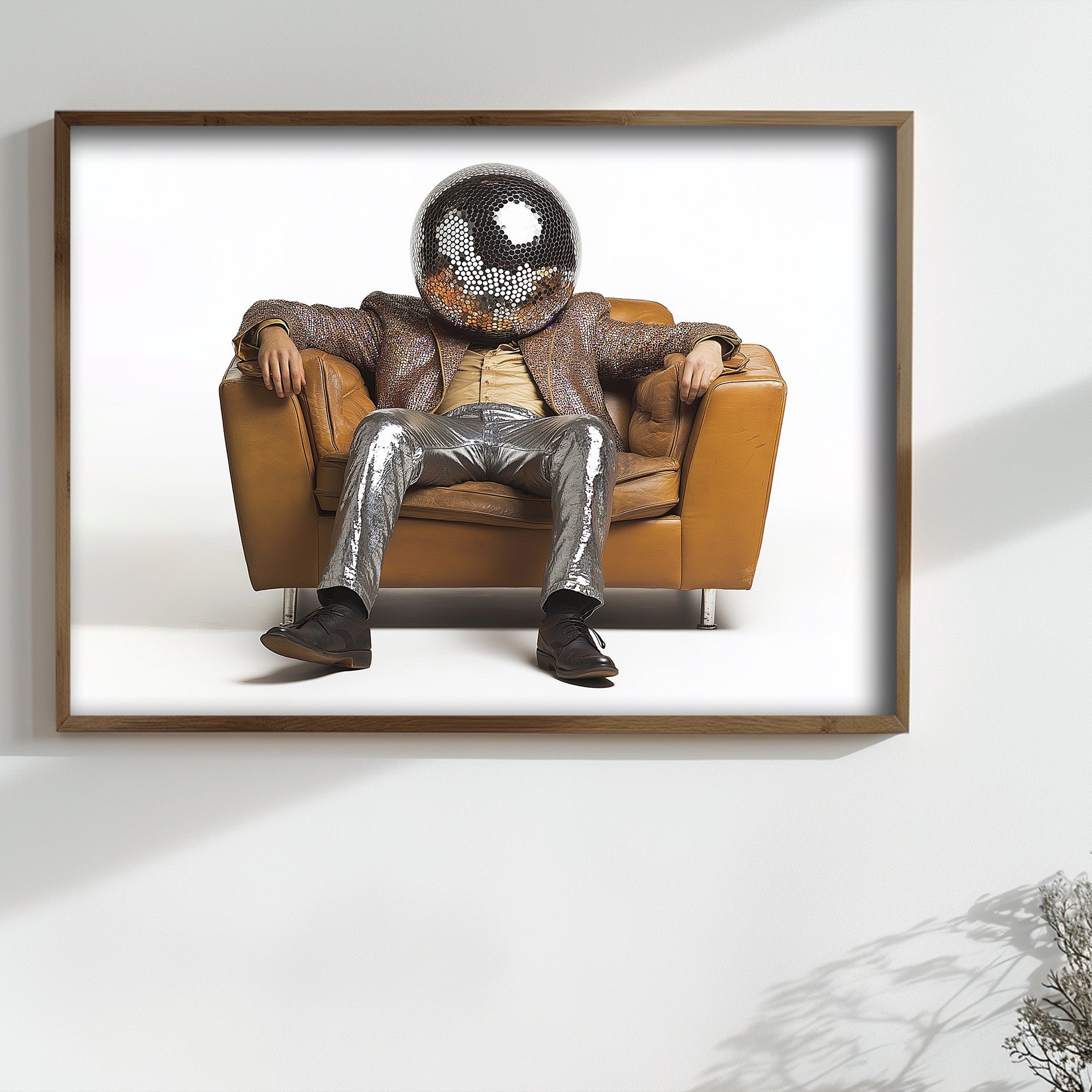 Quadro Decorativo MDF Emoldurado Multicolor TUN128-L - Impressão UV em Madeira de Pinho 35x47cm