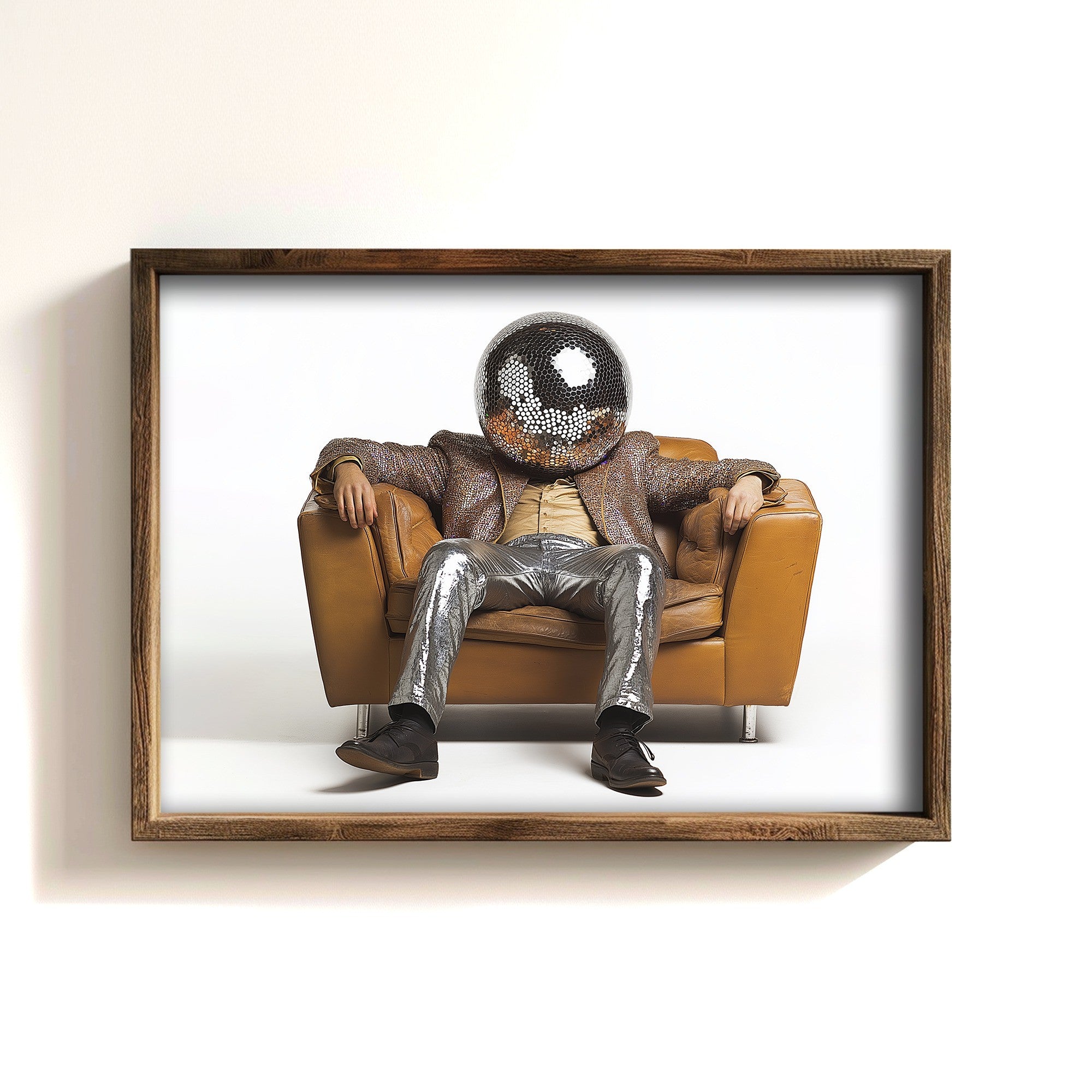 Quadro Decorativo MDF Emoldurado Multicolor TUN128-L - Impressão UV em Madeira de Pinho 35x47cm