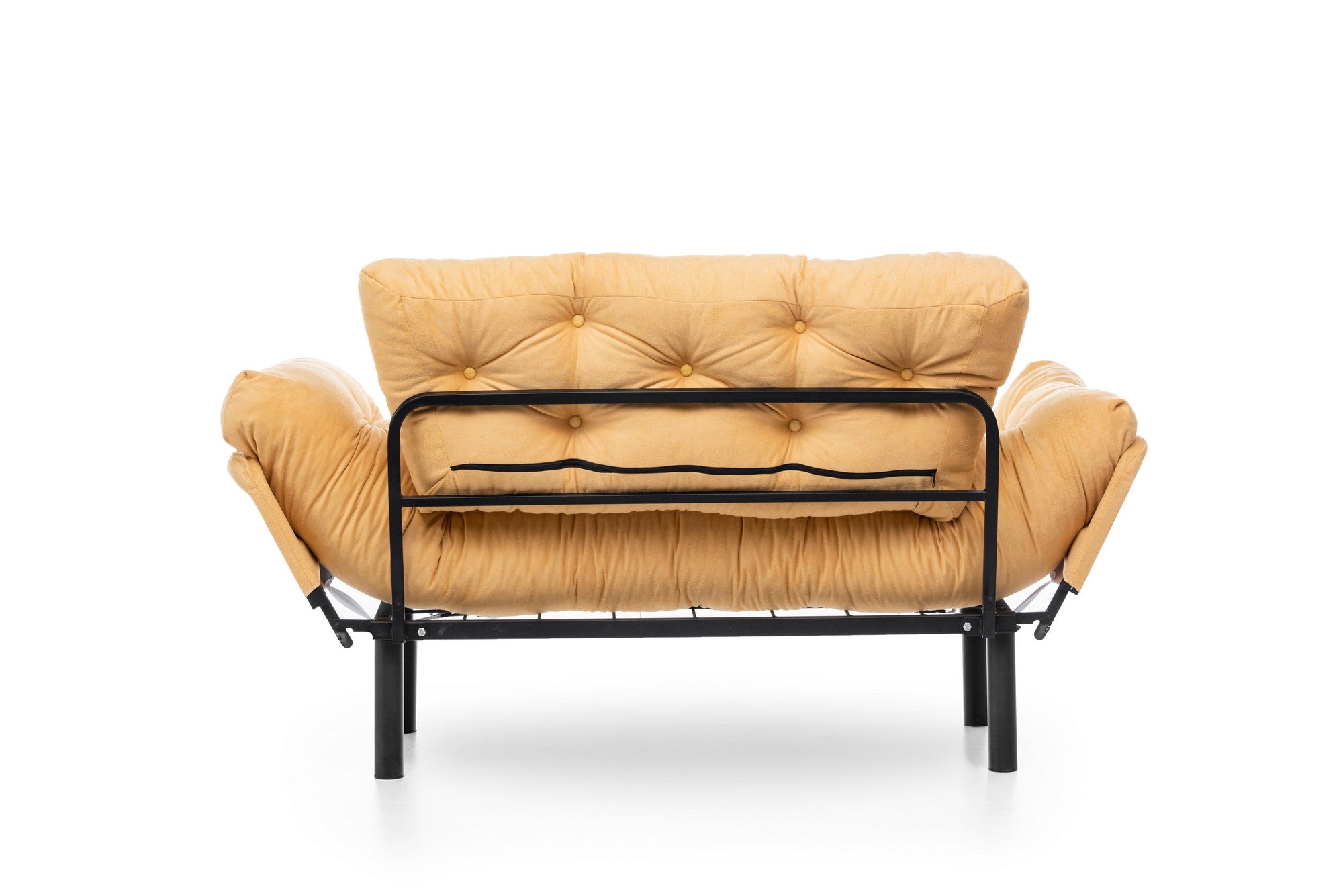 Sofá-cama de 2 lugares-Nitta-Mostarda