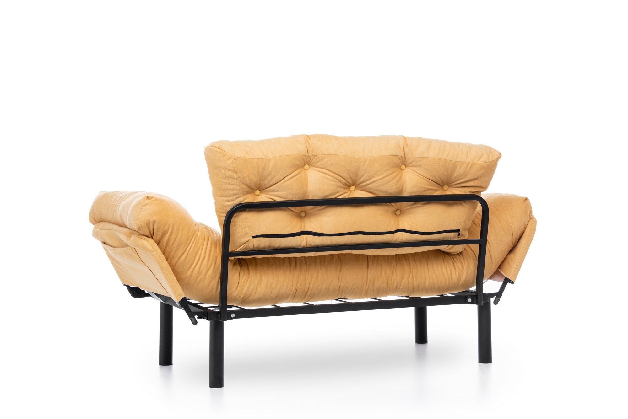 Sofá-cama de 2 lugares-Nitta-Mostarda