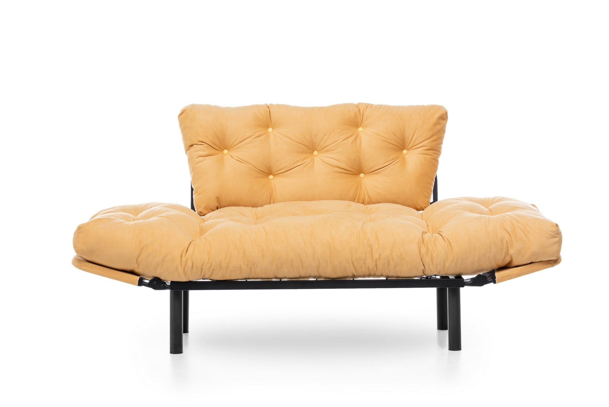 Sofá-cama de 2 lugares-Nitta-Mostarda