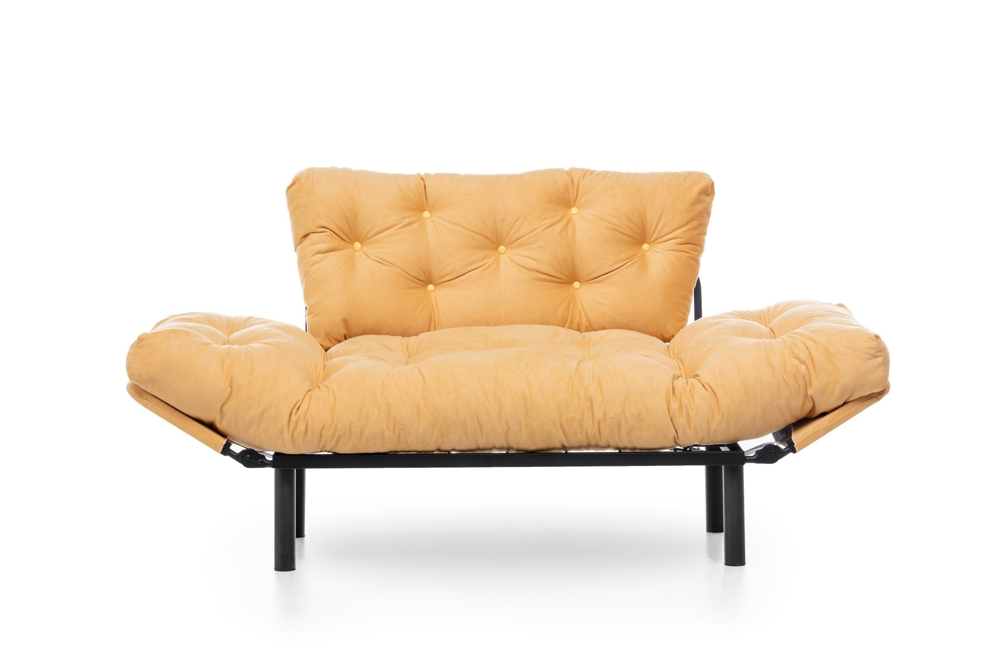 Sofá-cama de 2 lugares-Nitta-Mostarda