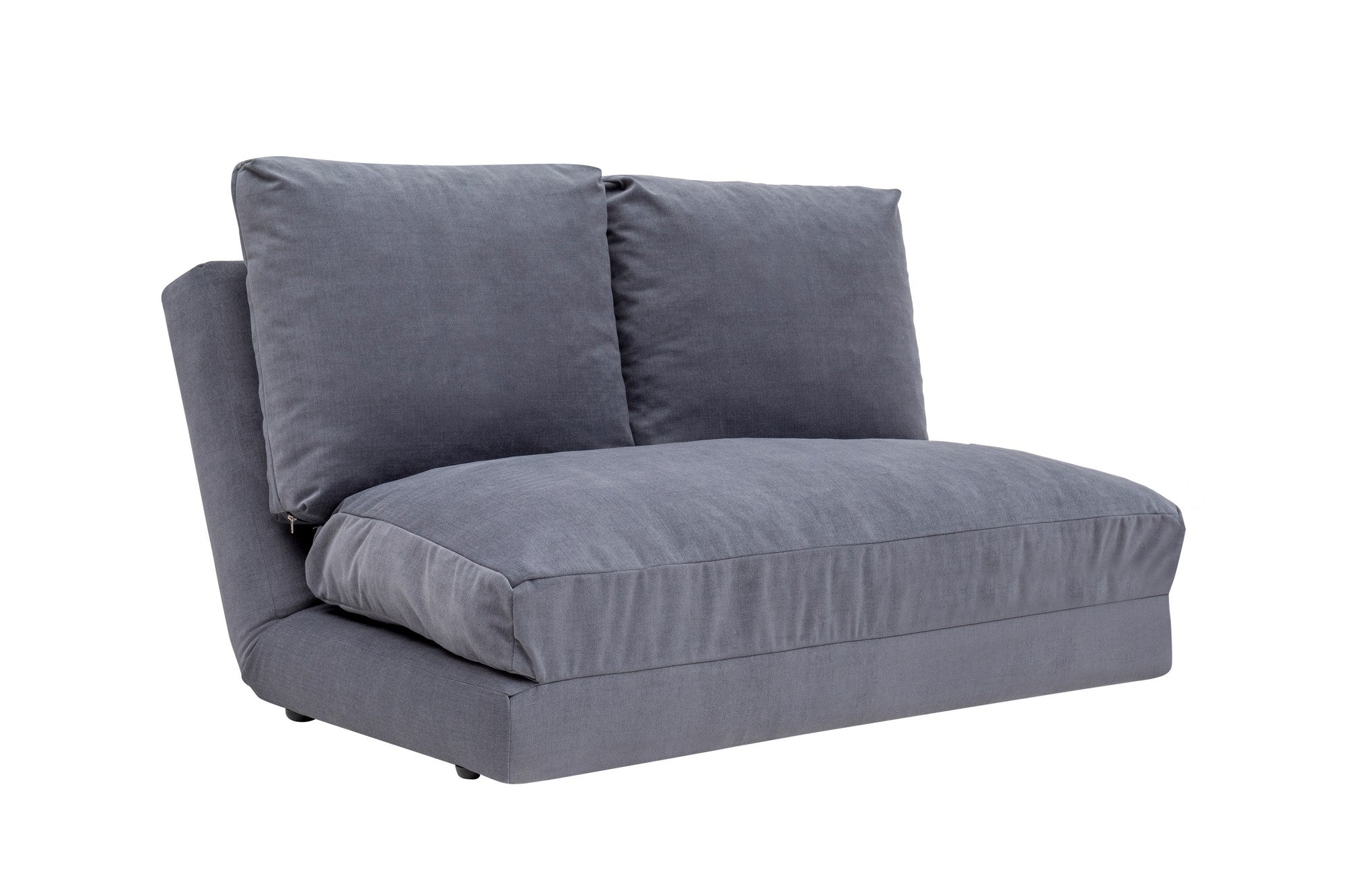 Sofá-cama de 2 lugares-Taida-Cinza