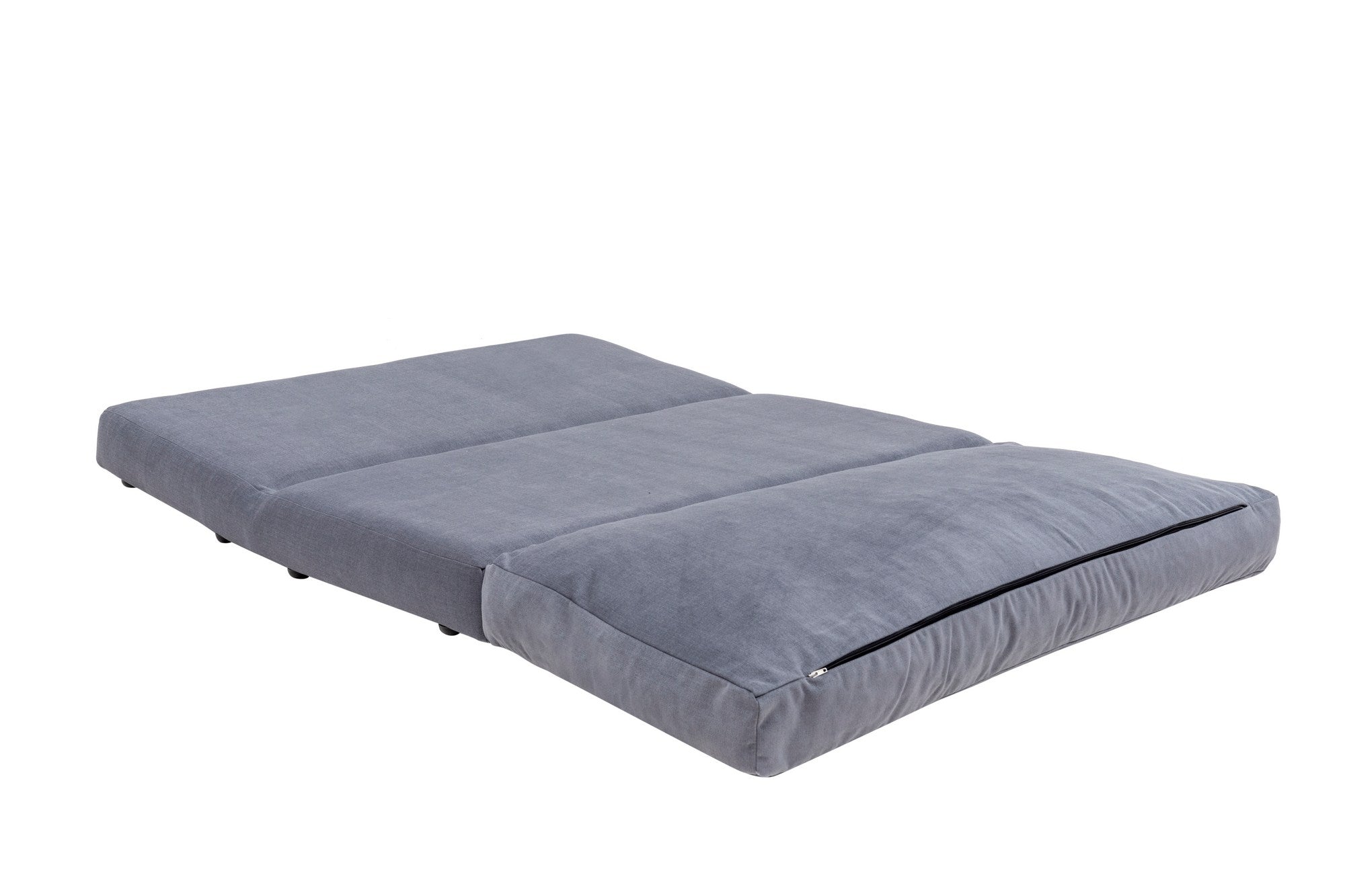 Sofá-cama de 2 lugares-Taida-Cinza