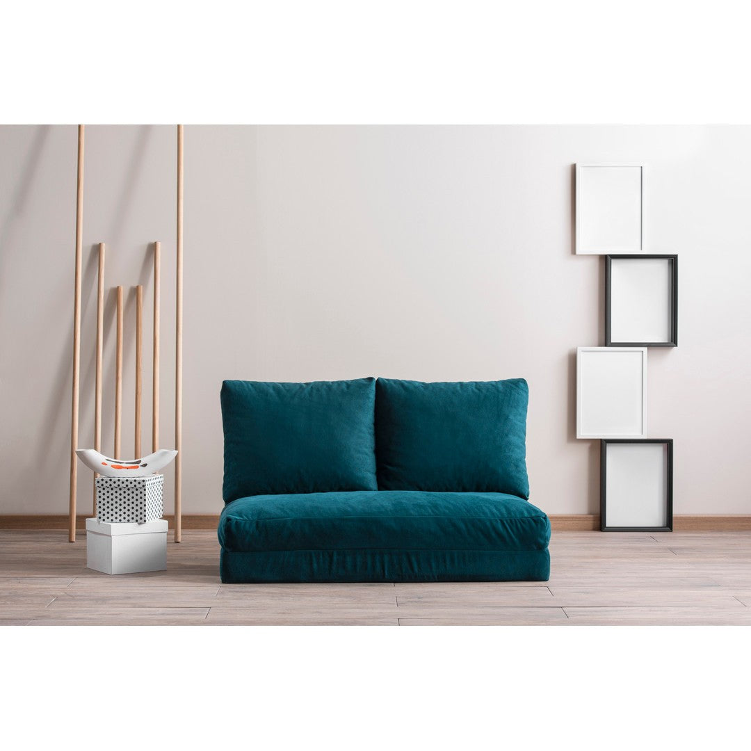 Sofá-cama de 2 lugares-Taida-Verde Gasolina