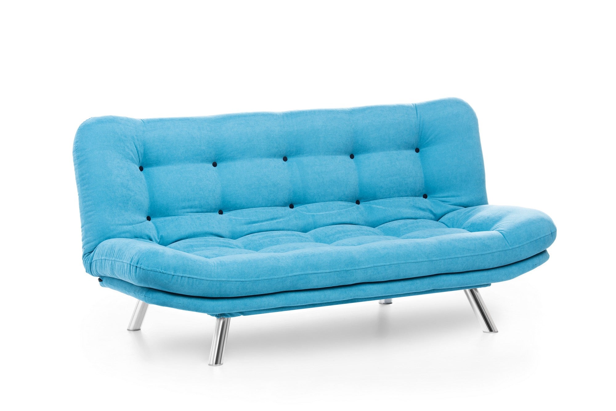 Sofá-cama de 3 lugares-Misa-Turquesa