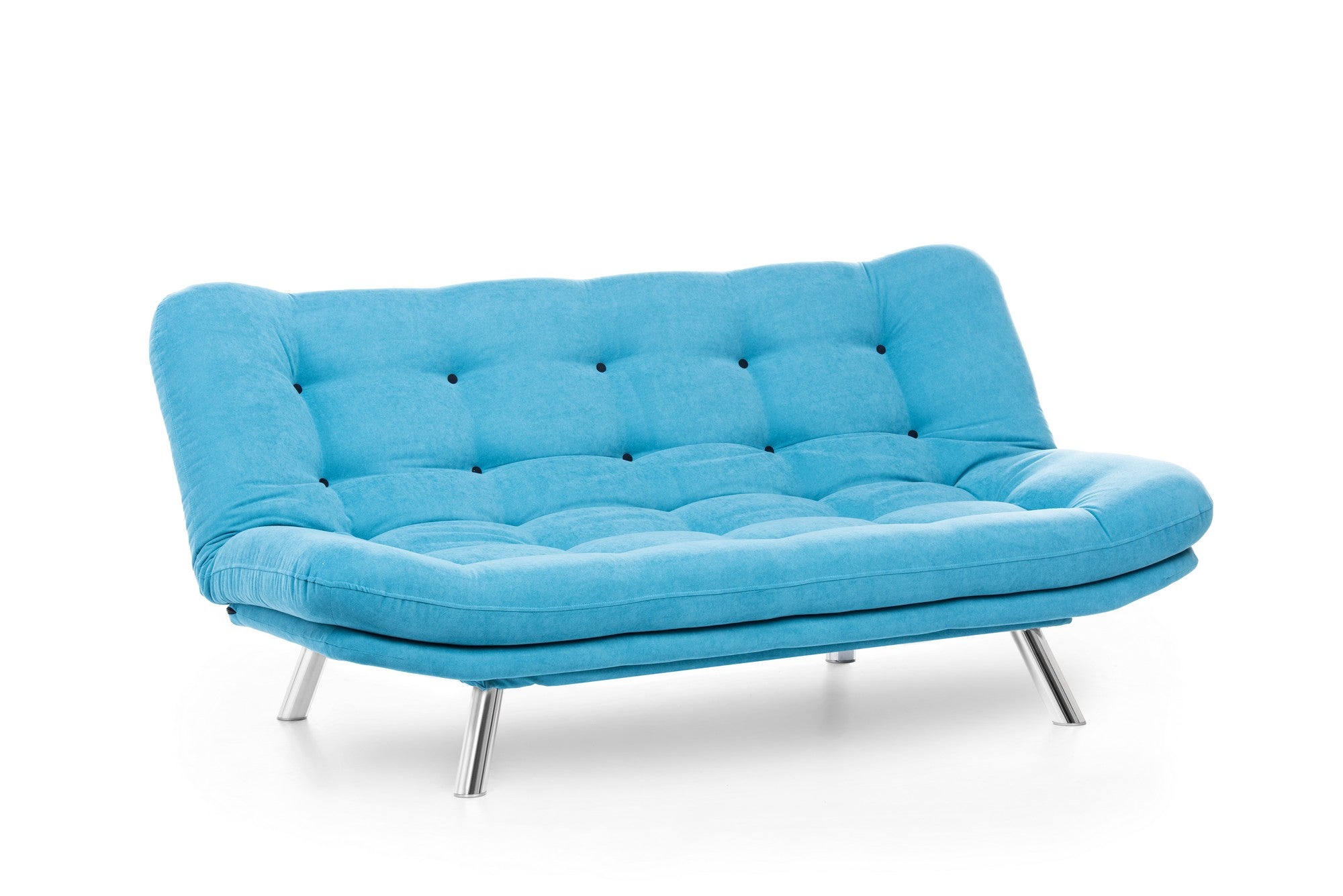 Sofá-cama de 3 lugares-Misa-Turquesa
