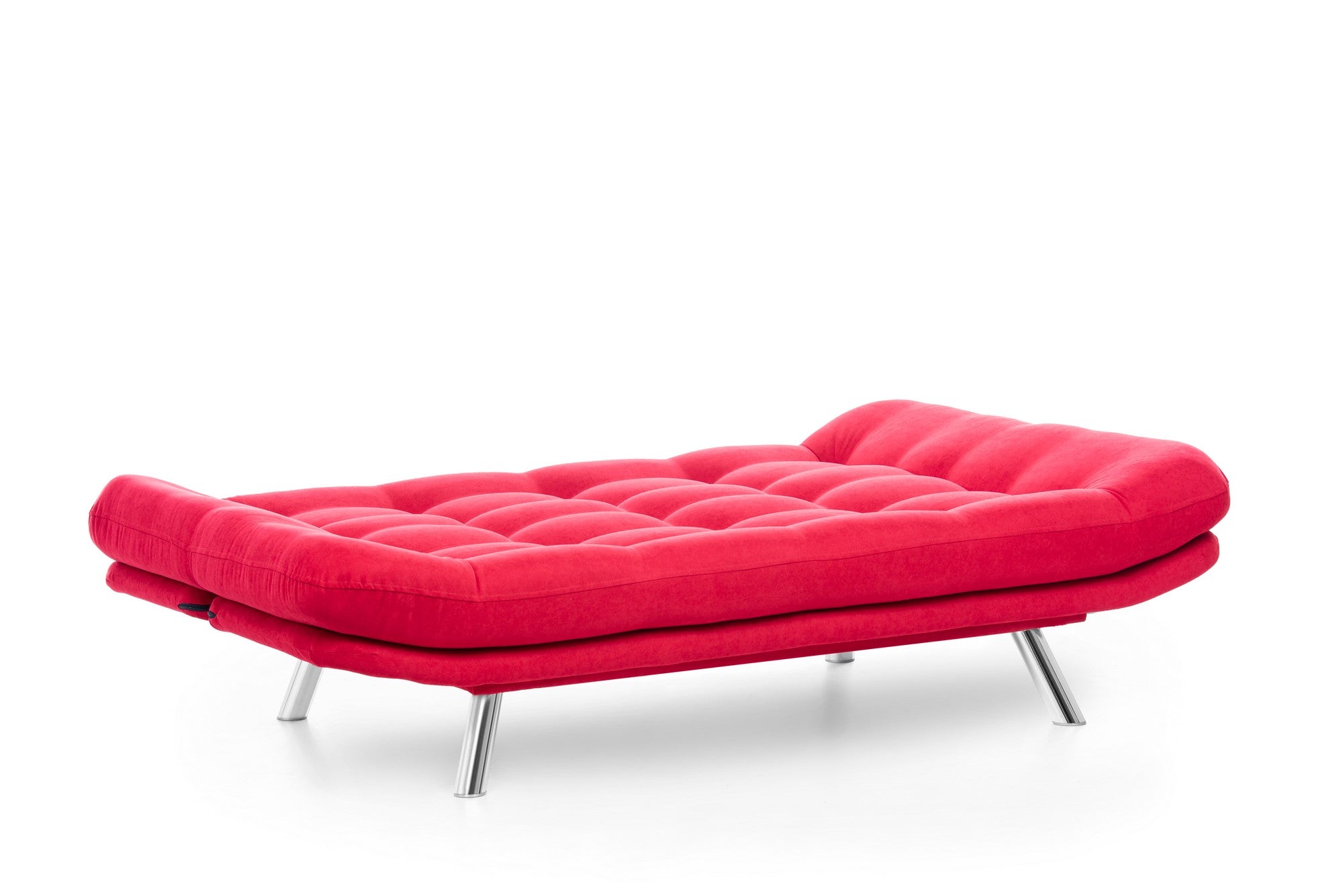 Sofá-cama de 3 lugares-Misa-Vermelho