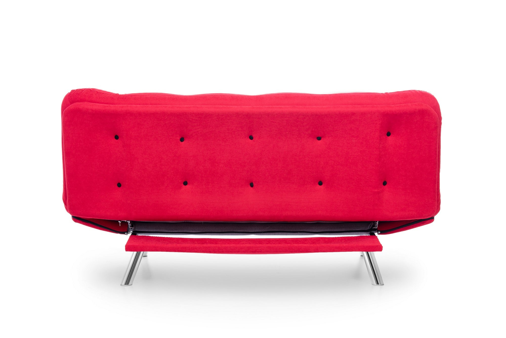 Sofá-cama de 3 lugares-Misa-Vermelho