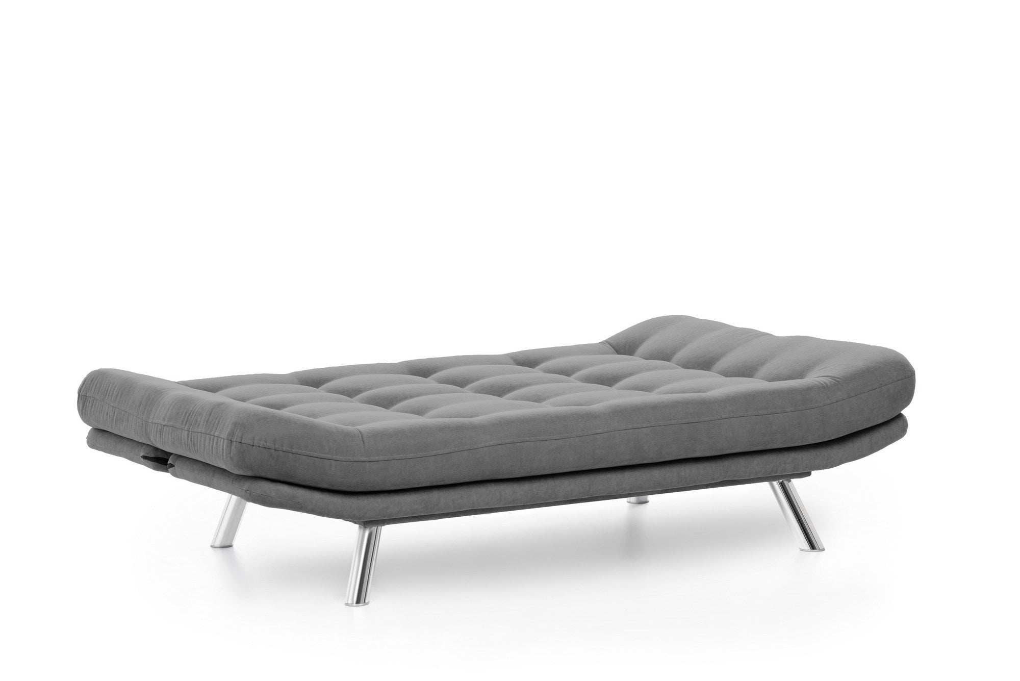 Sofá-cama de 3 lugares-Misa-Cinza