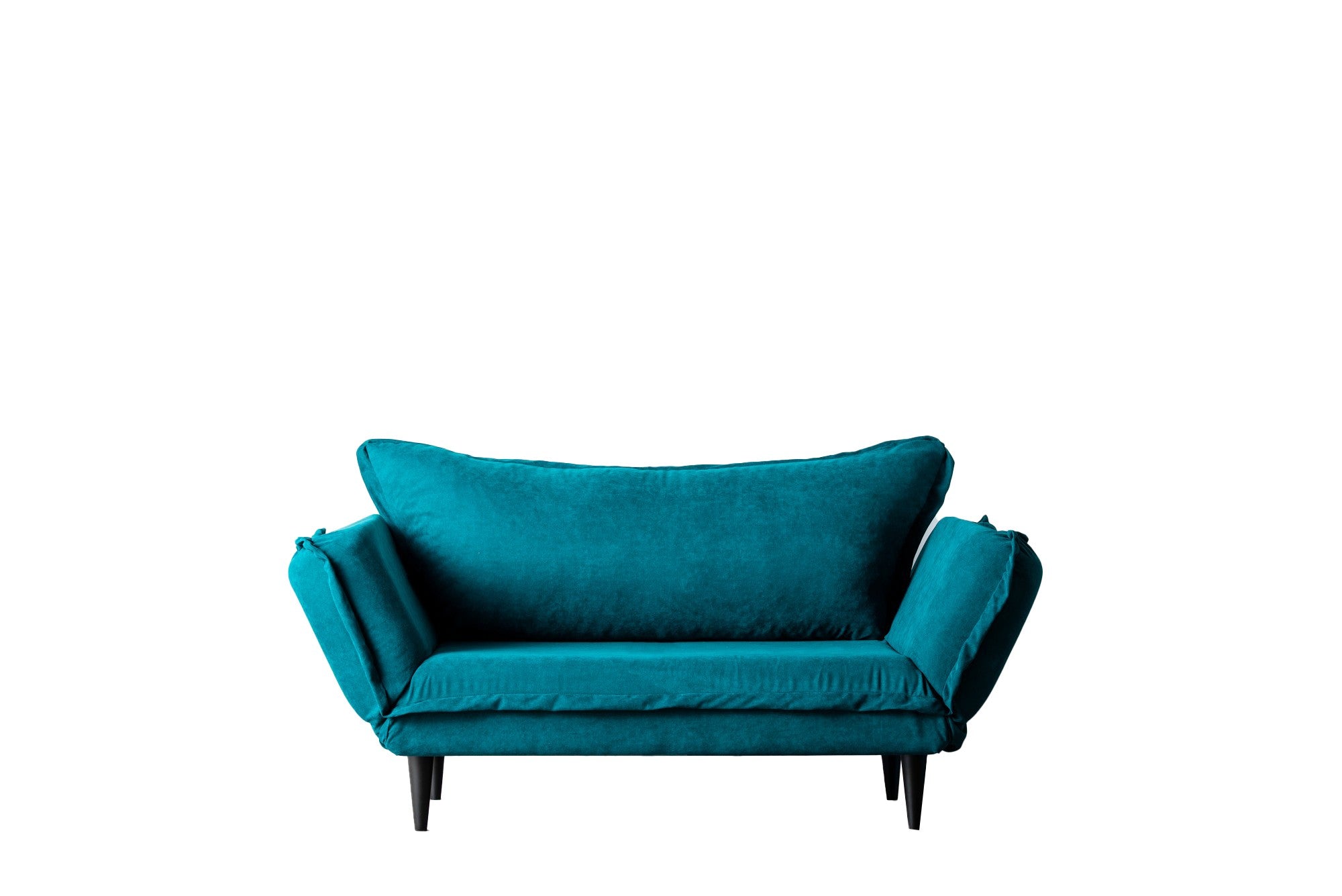 Sofá-cama de 2 lugares-Vino-Verde Gasolina