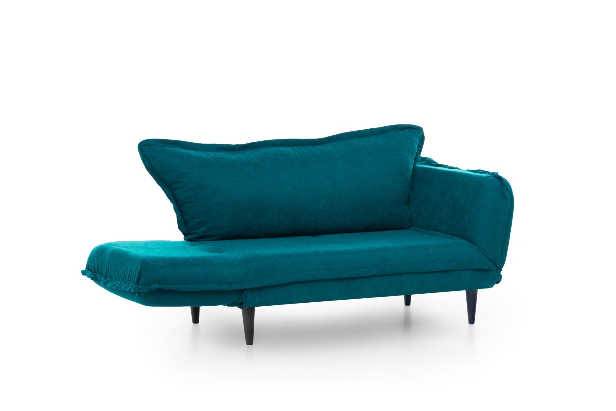 Sofá-cama de 2 lugares-Vino-Verde Gasolina