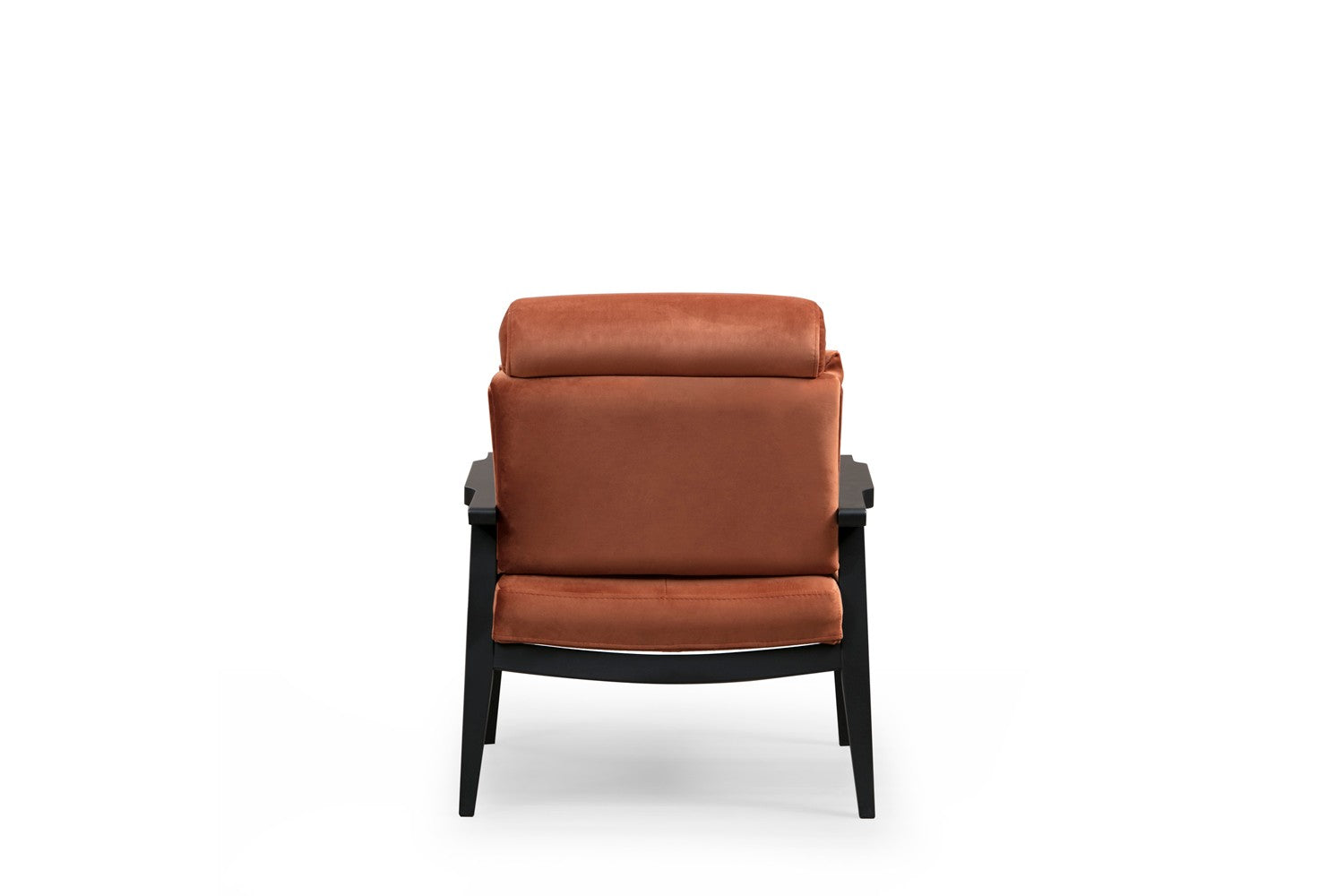 Poltrona – 77x90x84 cm – cor canela – madeira de faia