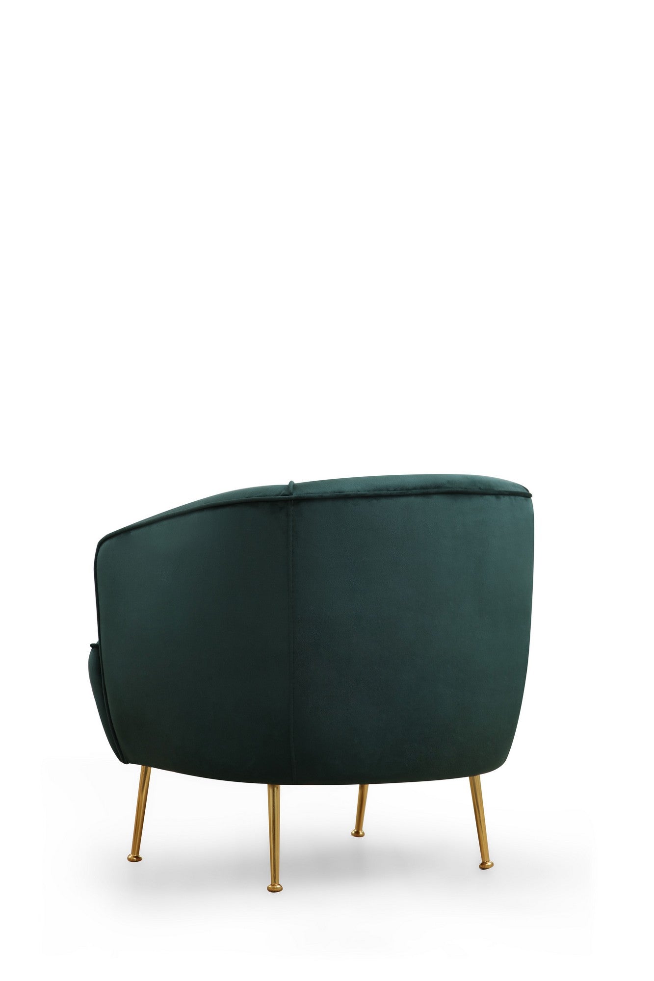 Poltrona – 83x75x72 cm – Verde – Madeira de Faia, Aglomerado, Poliéster, Metal