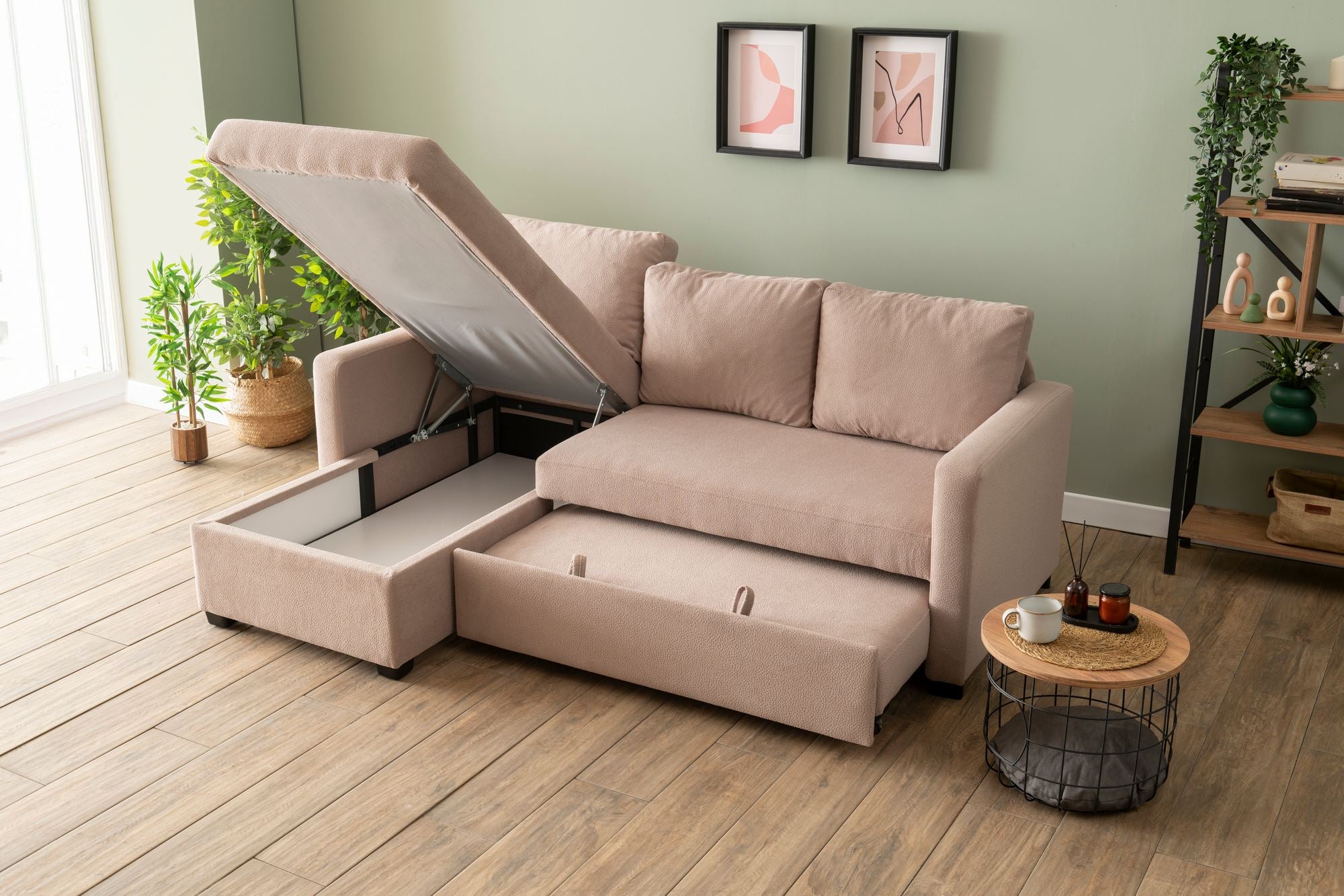 Sofá-cama de canto-Kado-Vison