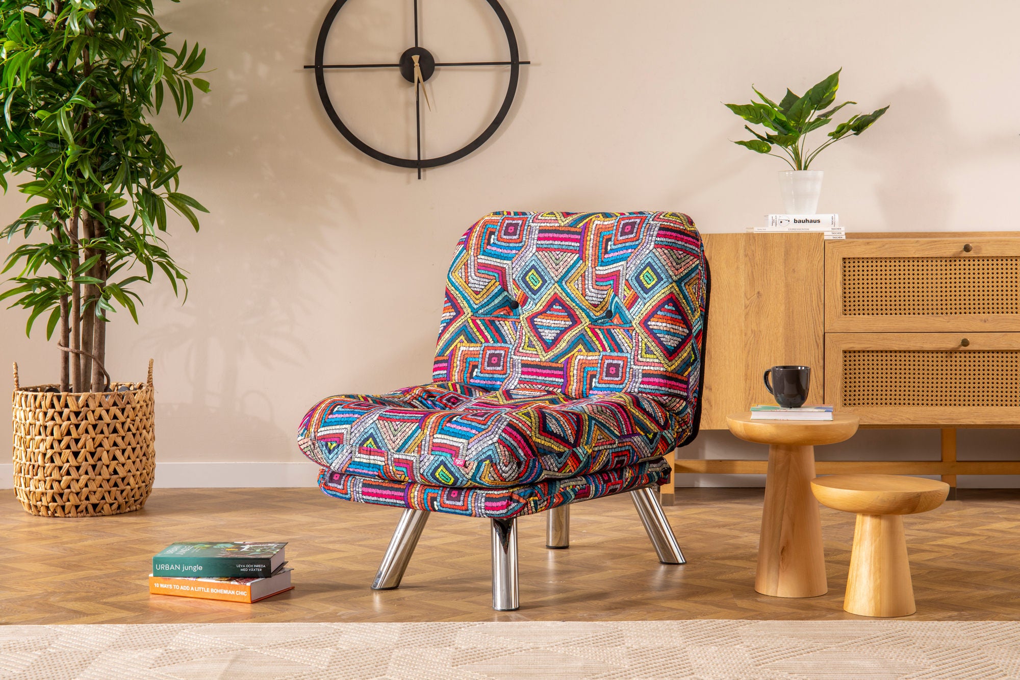 Sofá-cama moderno de 1 lugar, estrutura 100% metálica, tecido macio, encosto multiposições, fácil de limpar, tamanho de cama 110 x 70 cm, design elegante e funcional