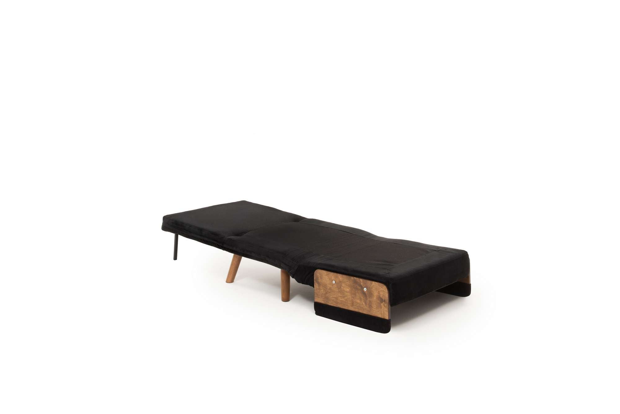 Sofá-cama de 1 lugar-Cosmo-Preto