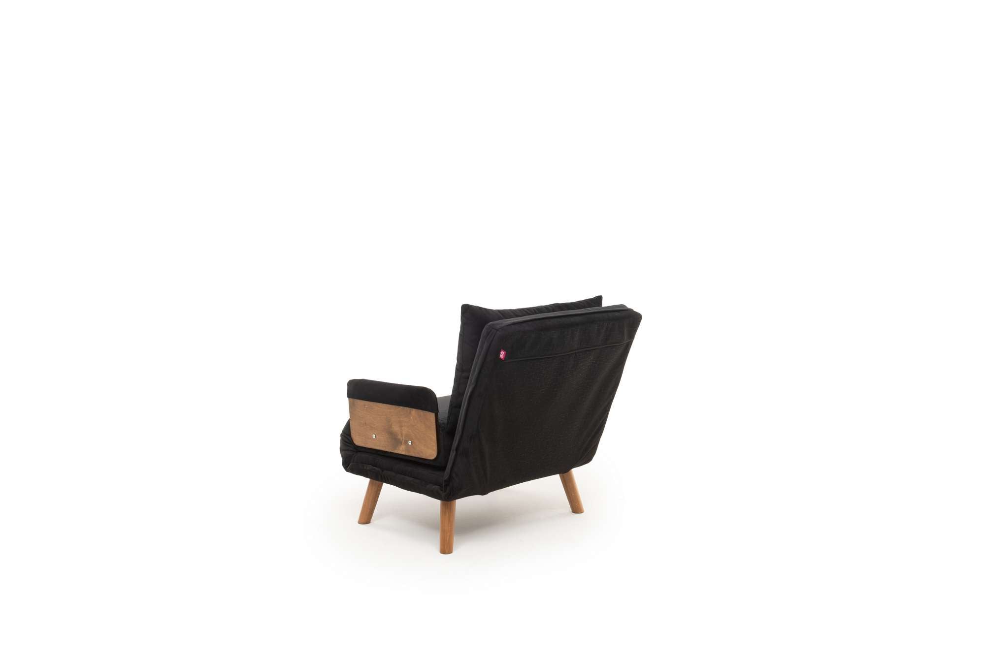 Sofá-cama de 1 lugar-Cosmo-Preto