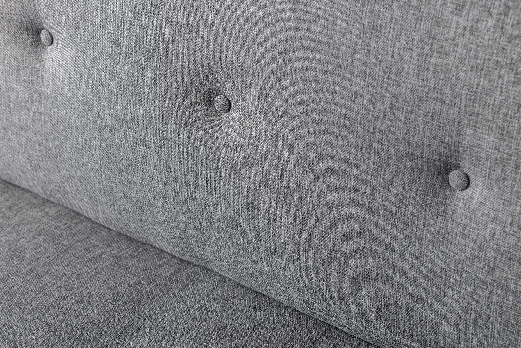 Sofá-cama cinza claro de 3 lugares, estrutura 100% metálica, tamanho de cama 180 x 102 cm, espuma média dura, tecido lavável, perfeito para espaços de convivência modernos