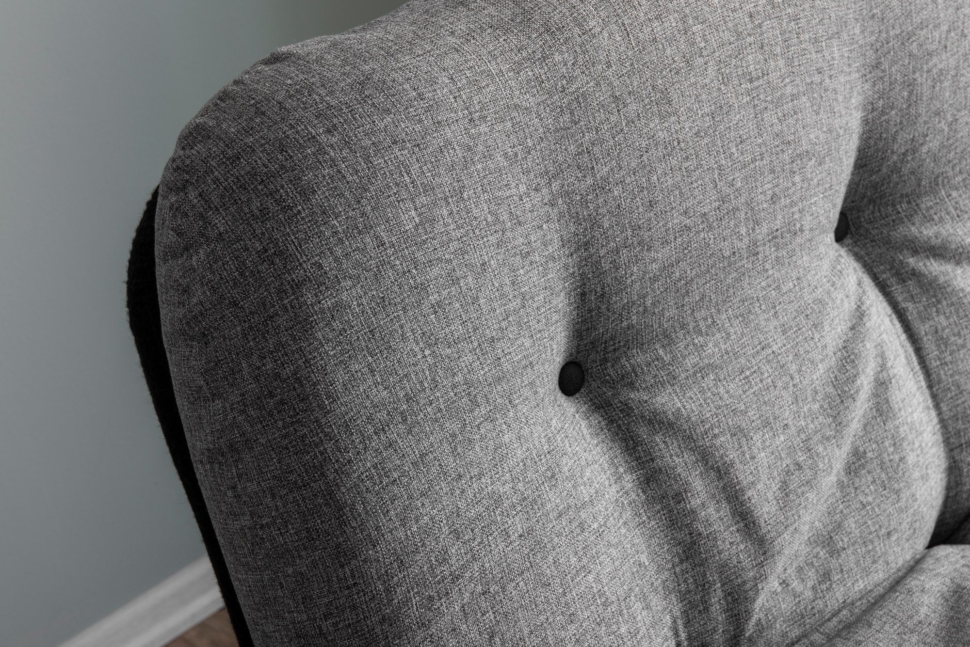 Sofá-cama versátil de 1 lugar, cinza claro, estrutura 100% metálica | Tecido de linho fácil de limpar, encosto multiposições | Perfeito para espaços pequenos, peso máximo de 100 kg