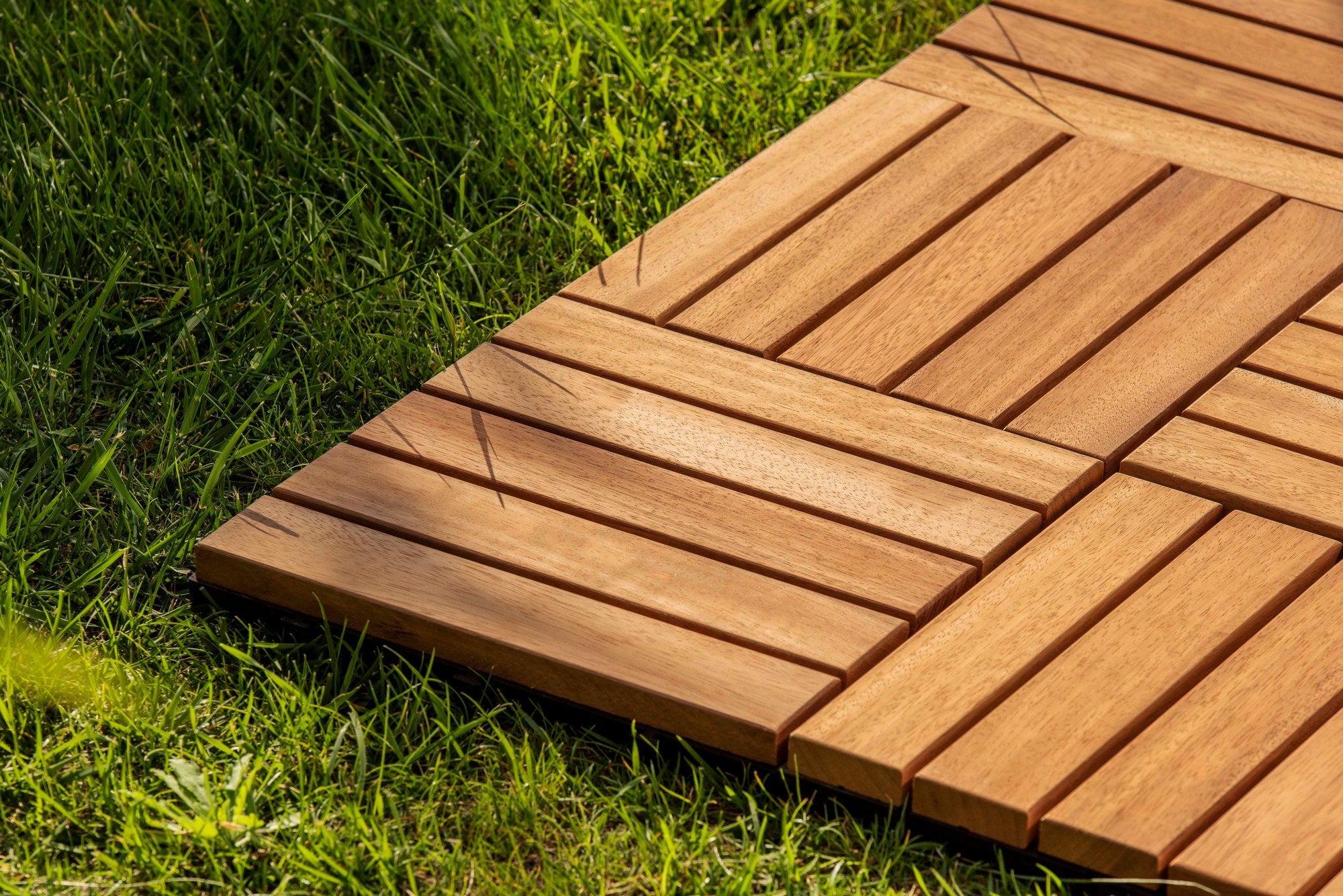 Azulejo de deck-Tile Deck-Marrom