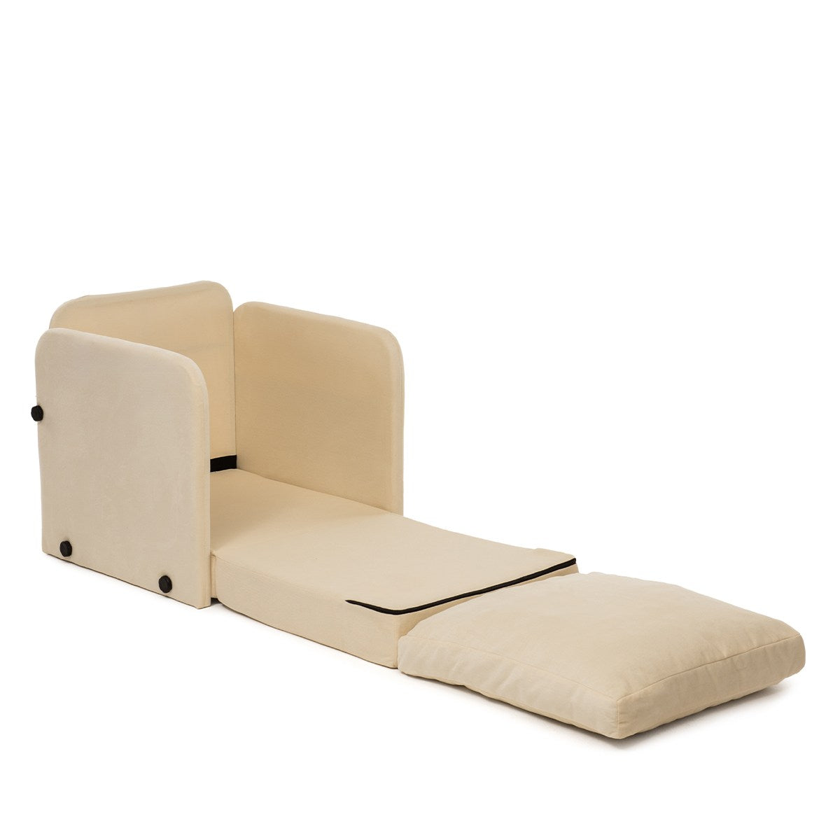 Sofá-cama de 1 lugar-Saga-Creme