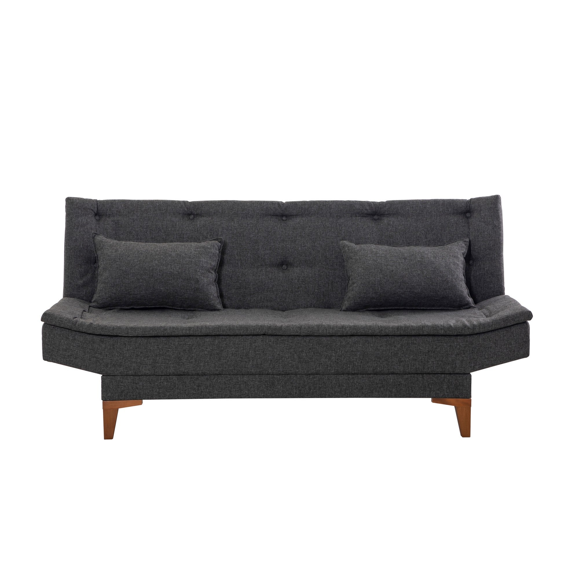Sofá-cama de 3 lugares-Santo-Antracite