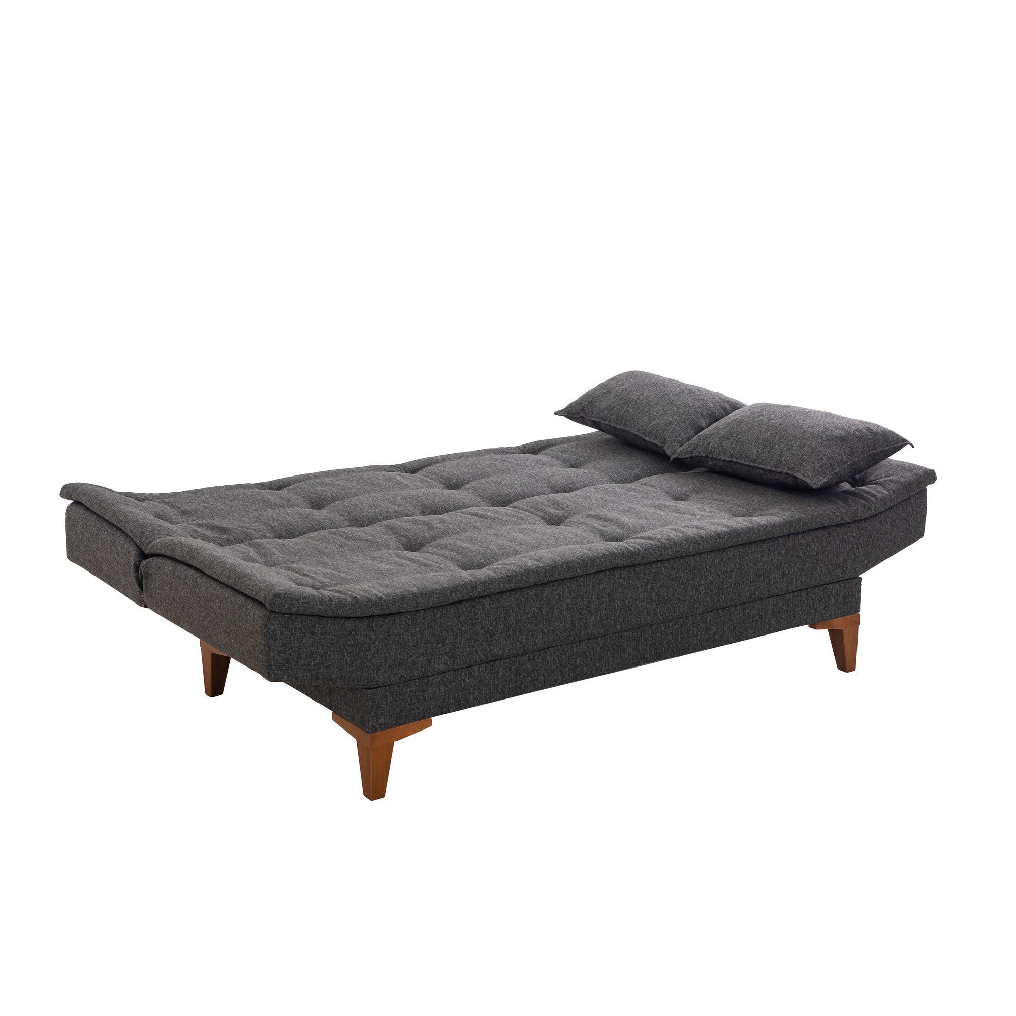 Sofá-cama de 3 lugares-Santo-Antracite