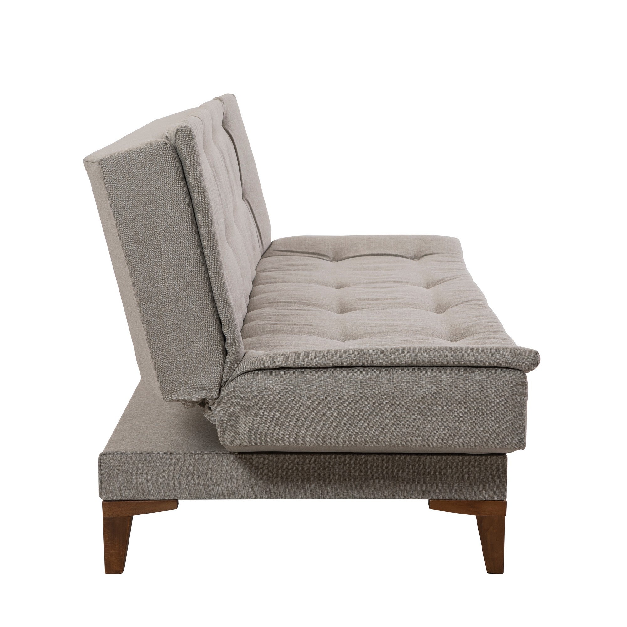 Sofá-cama de 3 lugares-Santo-Creme