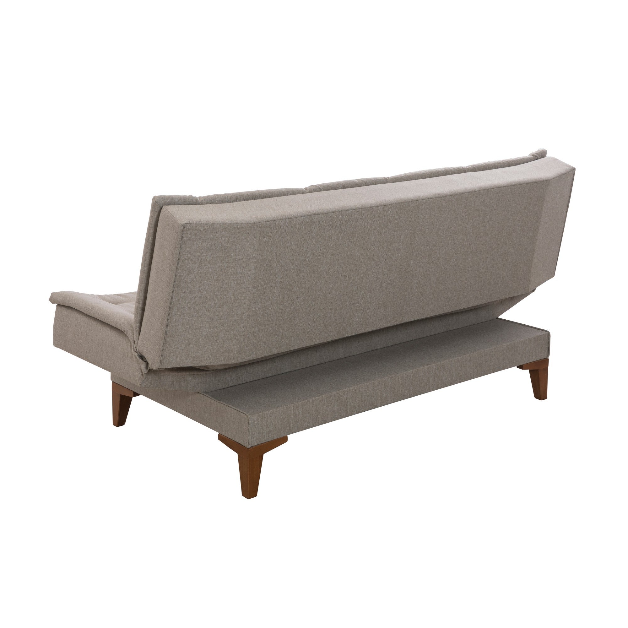 Sofá-cama de 3 lugares-Santo-Creme