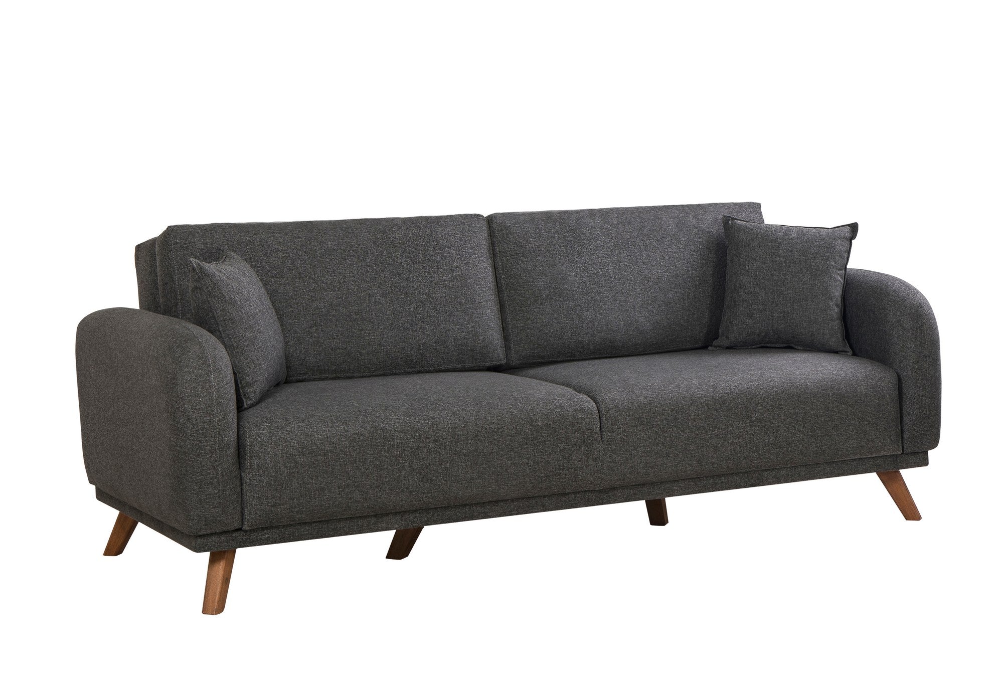 Sofá-cama de 3 lugares-Hera-Antracite