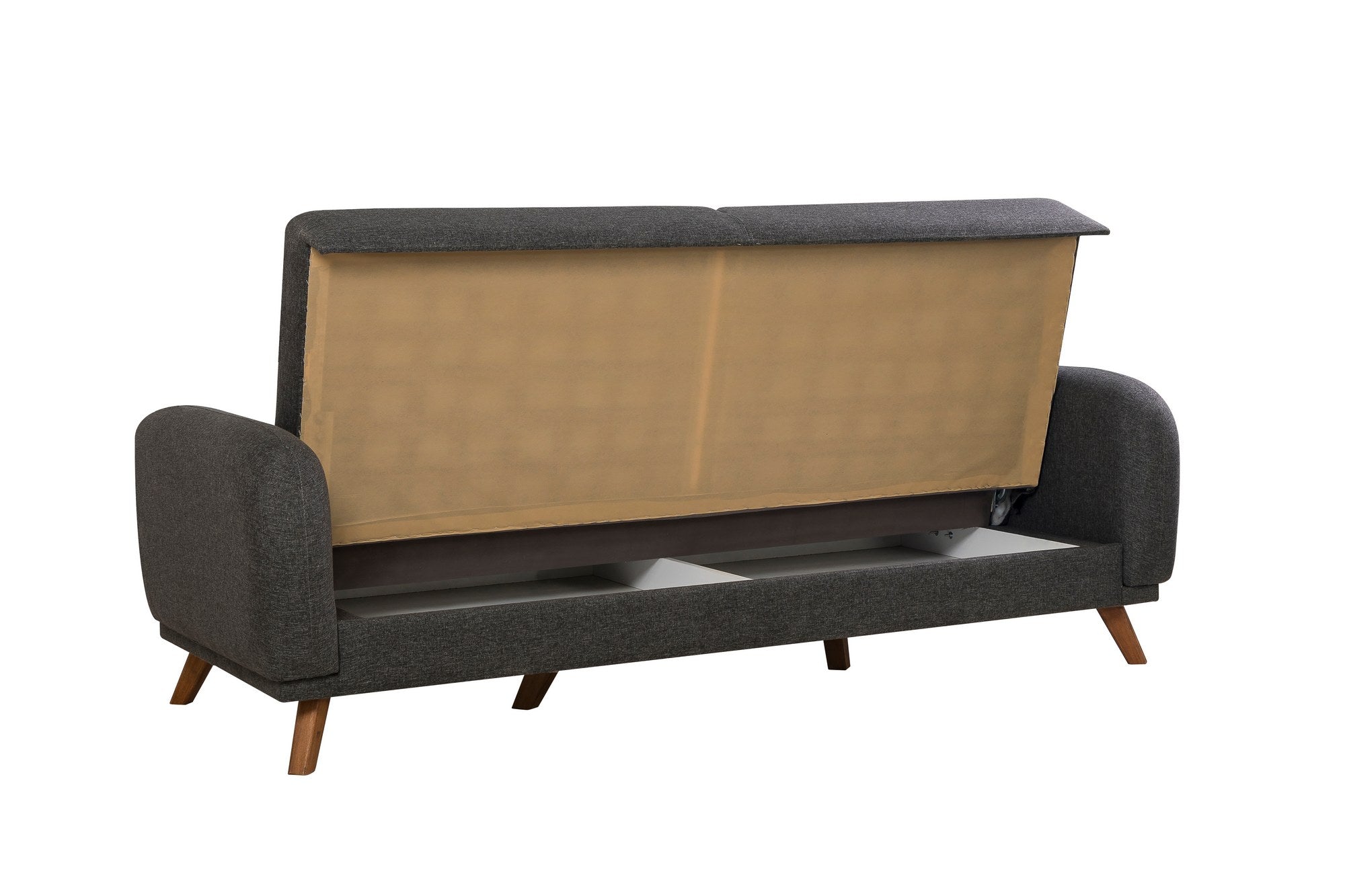 Sofá-cama de 3 lugares-Hera-Antracite