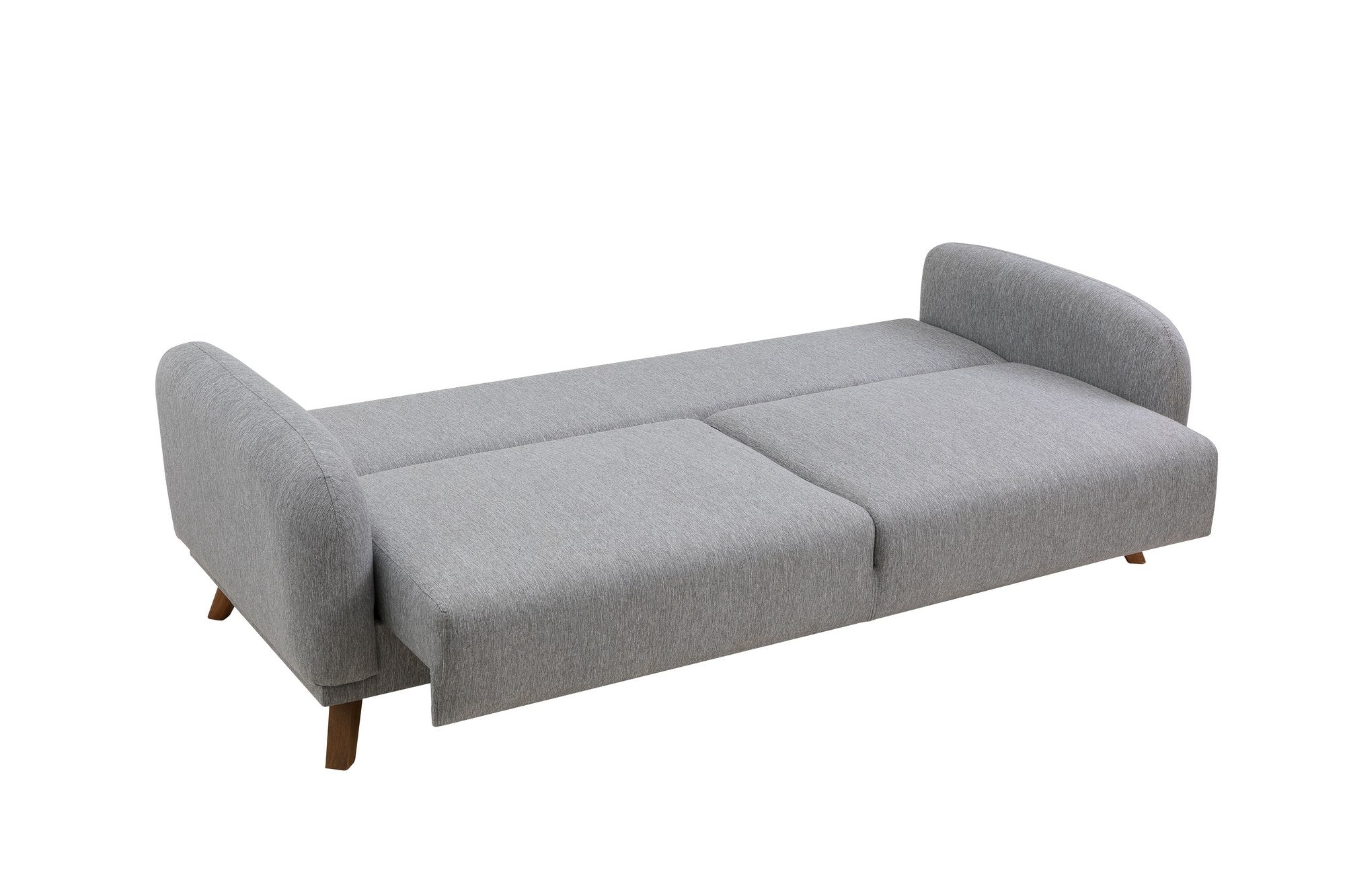 Sofá-cama de 3 lugares-Hera-Cinza