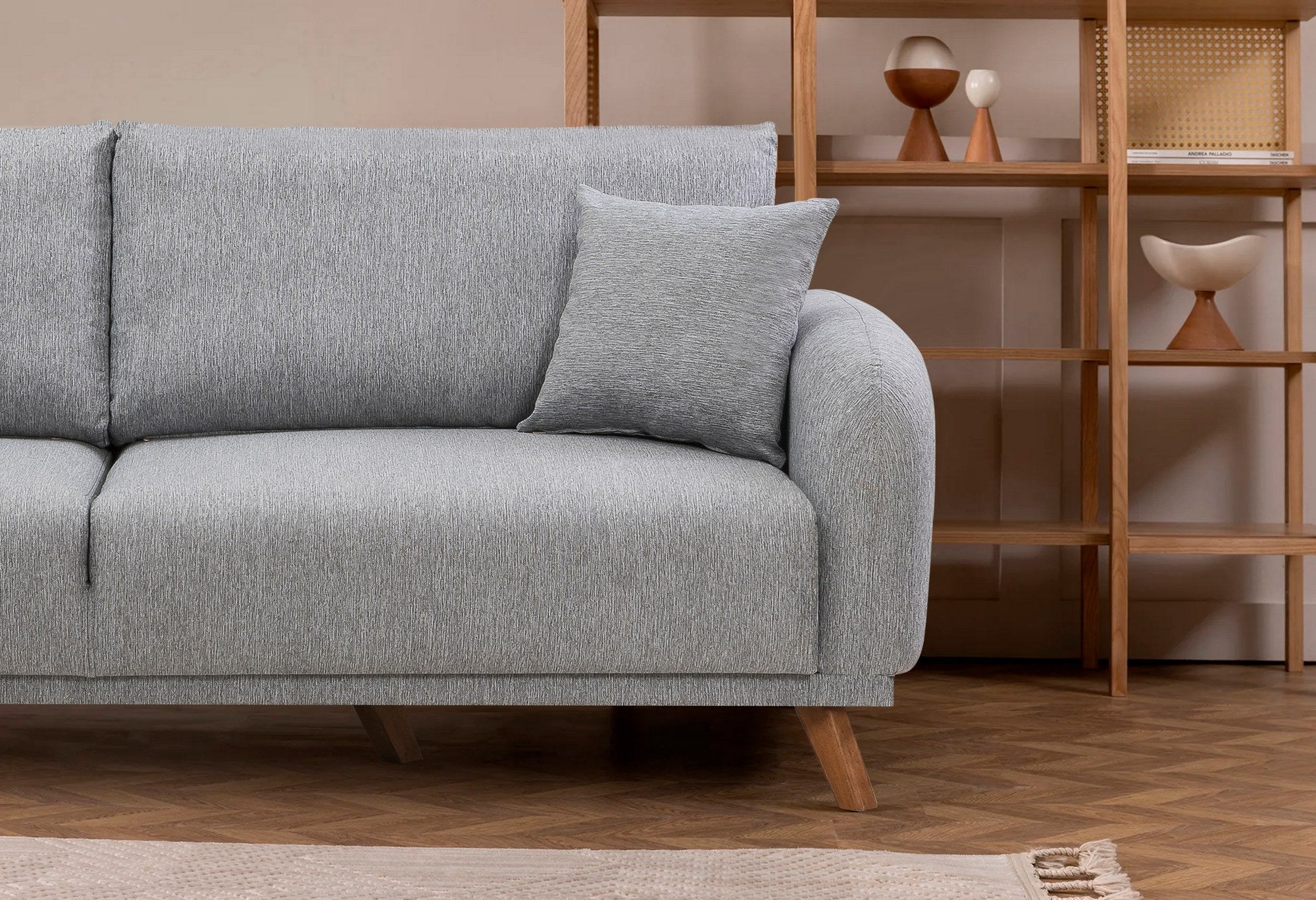 Sofá-cama de 3 lugares-Hera-Cinza