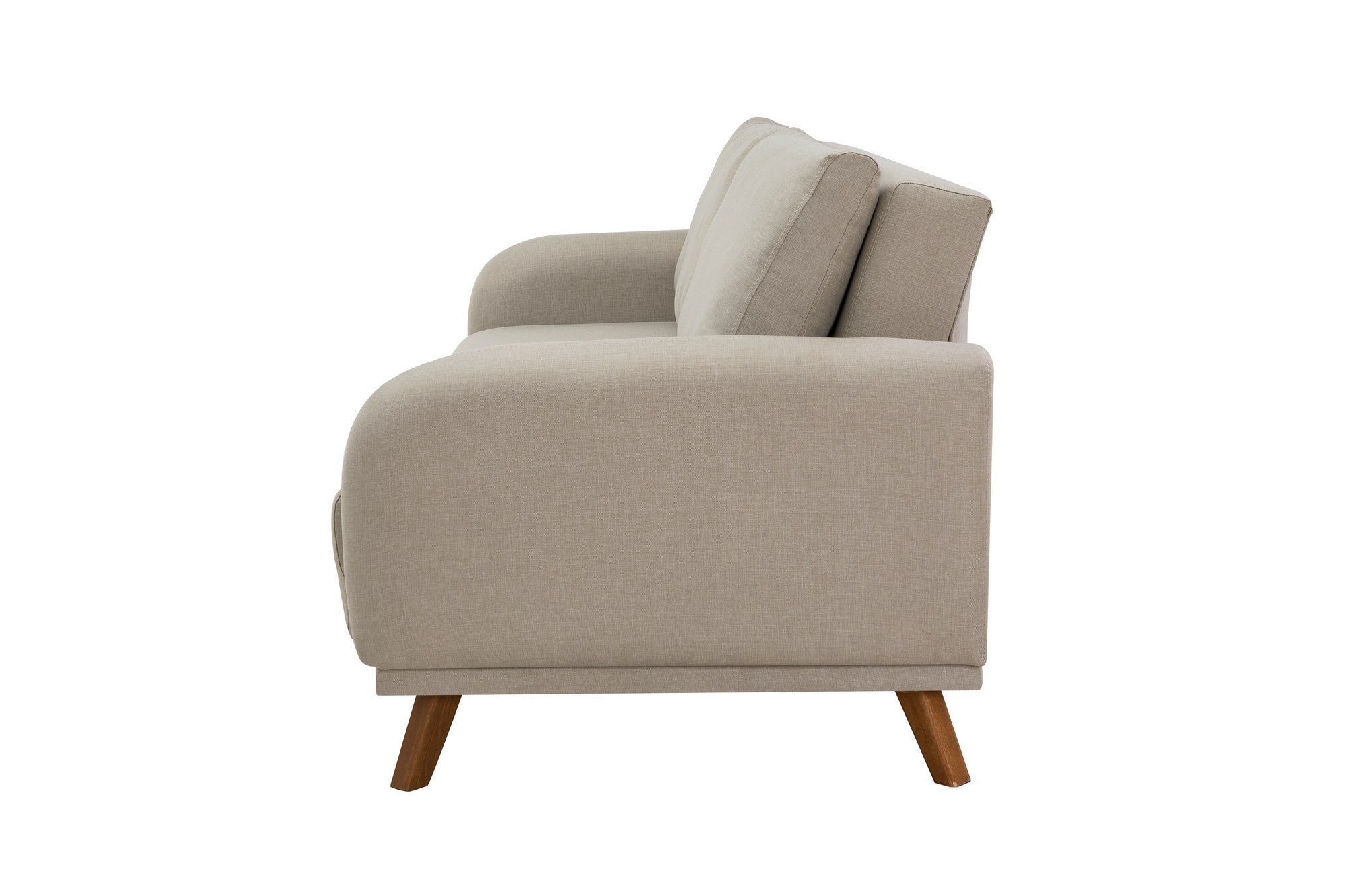 Sofá-cama de 3 lugares-Hera-Creme
