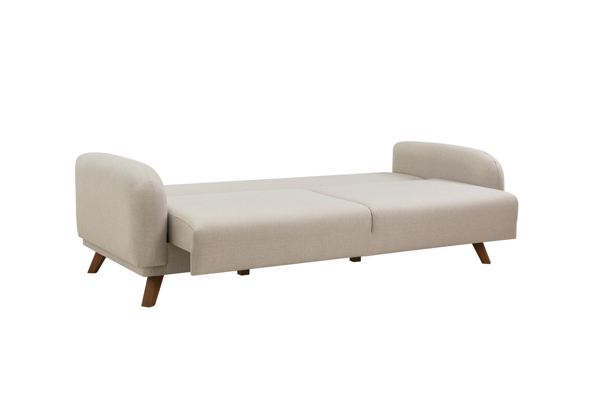 Sofá-cama de 3 lugares-Hera-Creme