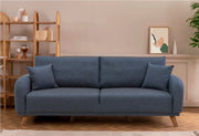 Sofá-cama de 3 lugares-Hera-Azul escuro