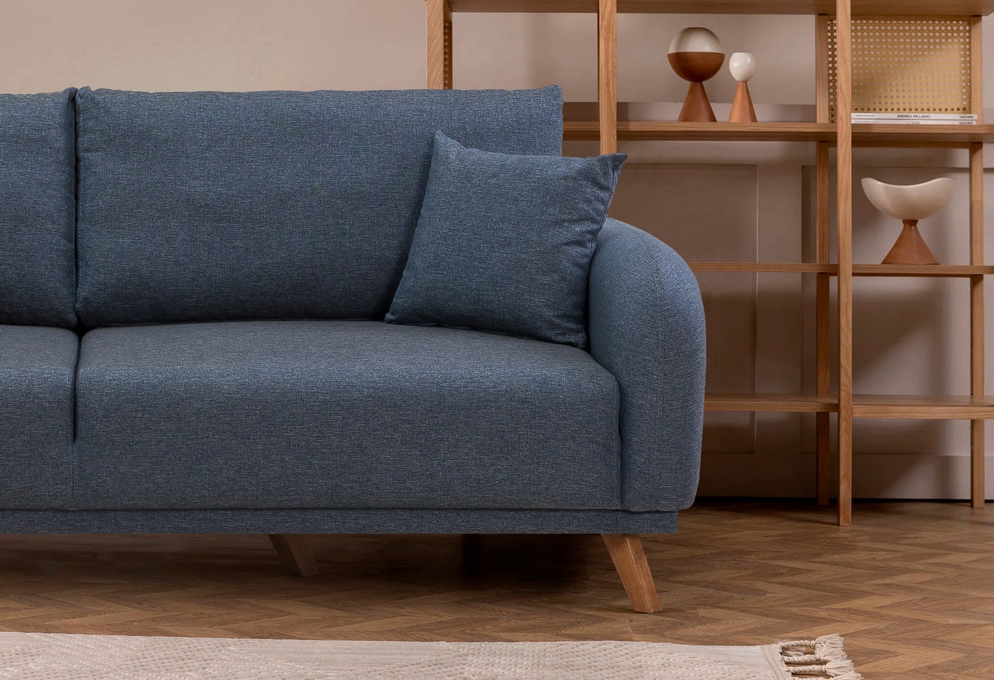 Sofá-cama de 3 lugares-Hera-Azul escuro