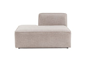 Sofá elegante de 1 lugar, cor mocha, 120 x 90 x 69 cm | Tecido de textura macia, estrutura de faia e abeto, almofada de espuma 30 DNS | Perfeito para salas de estar modernas