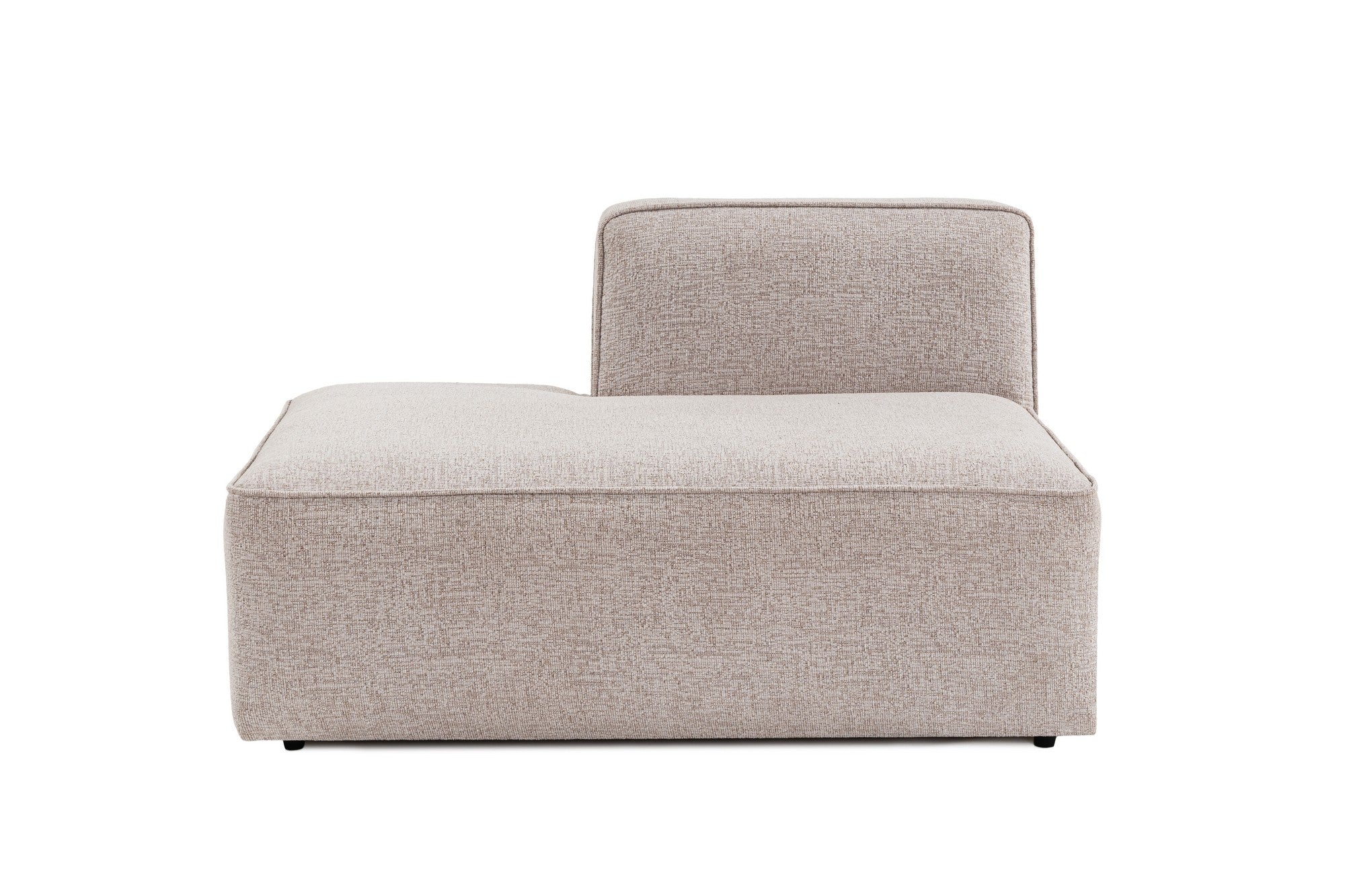 Sofá elegante de 1 lugar, cor mocha, 120 x 90 x 69 cm | Tecido de textura macia, estrutura de faia e abeto, almofada de espuma 30 DNS | Perfeito para salas de estar modernas