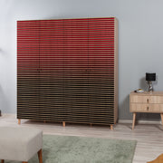 Guarda-roupa moderno – 180 x 192 x 52 cm – Carvalho Sonoma – Melamina