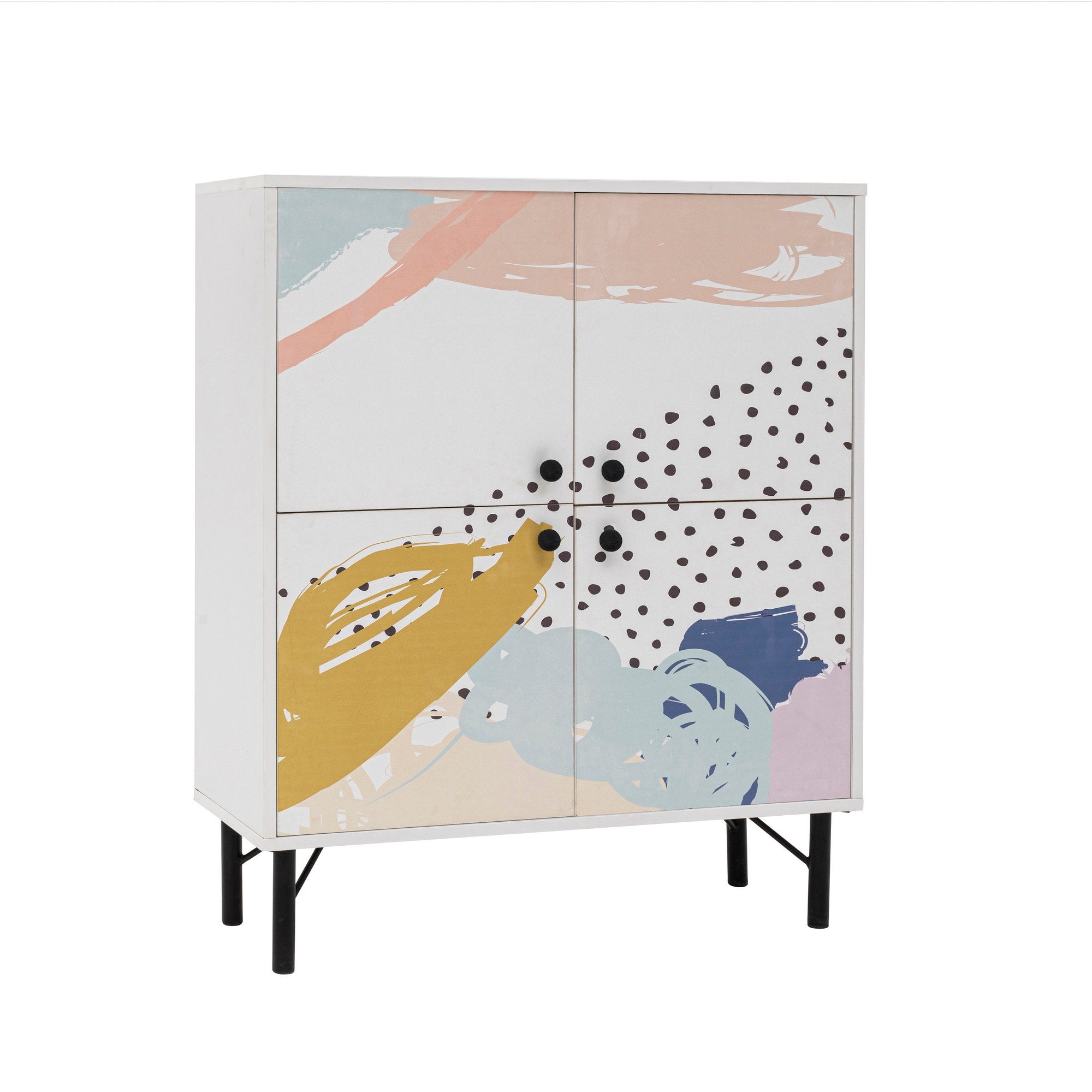 Armário multifuncional – 95 cm x 111 cm x 36 cm – Melamina