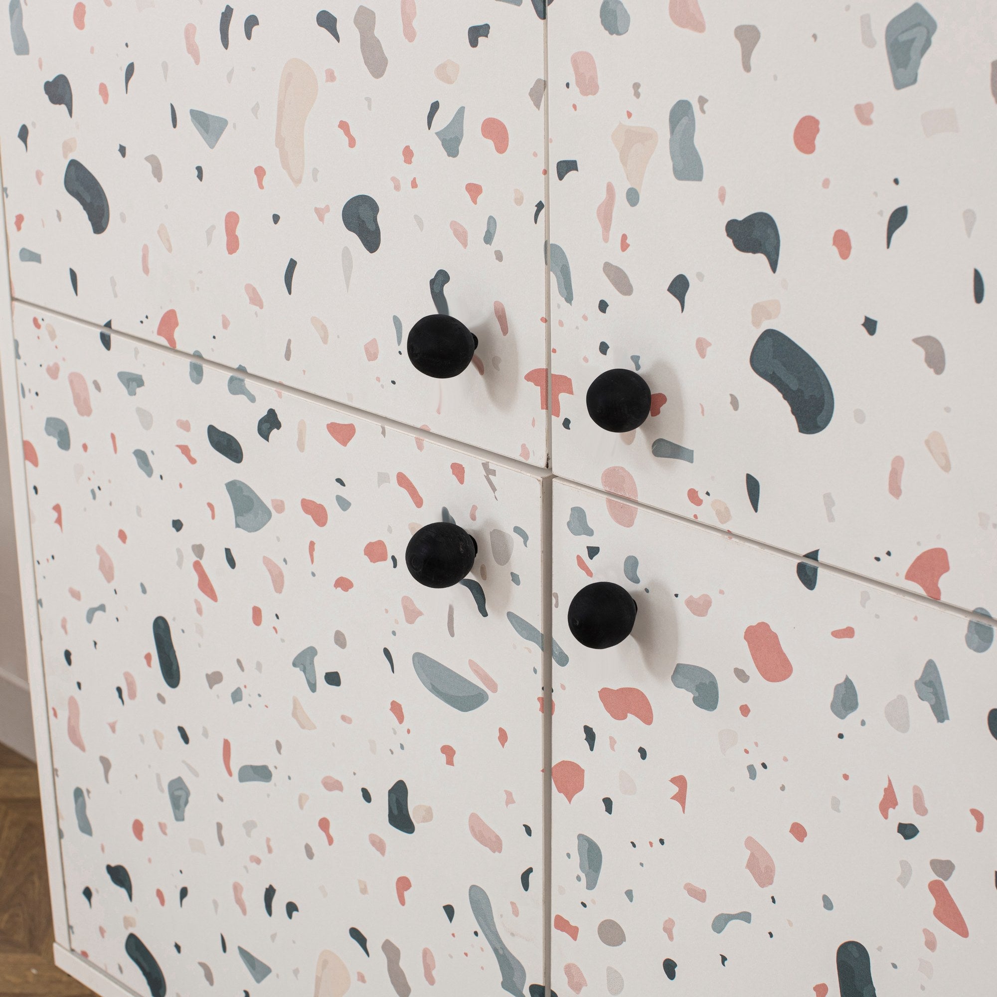 Armário multifuncional – 95 cm x 111 cm x 36 cm – melamina – MDF