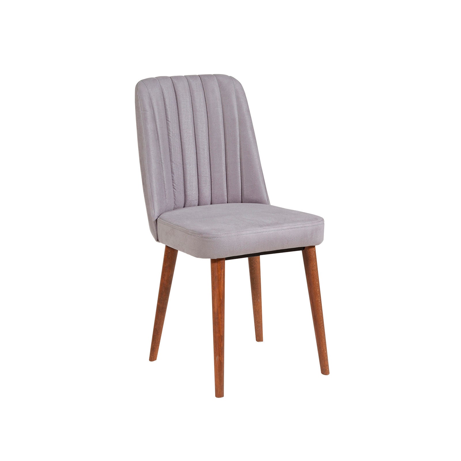 Conjunto de mesa de jantar extensível e cadeiras (5 peças), nogueira e Soho, 130-165 cm | 100% veludo e revestimento em melamina | Design rústico moderno para refeições elegantes